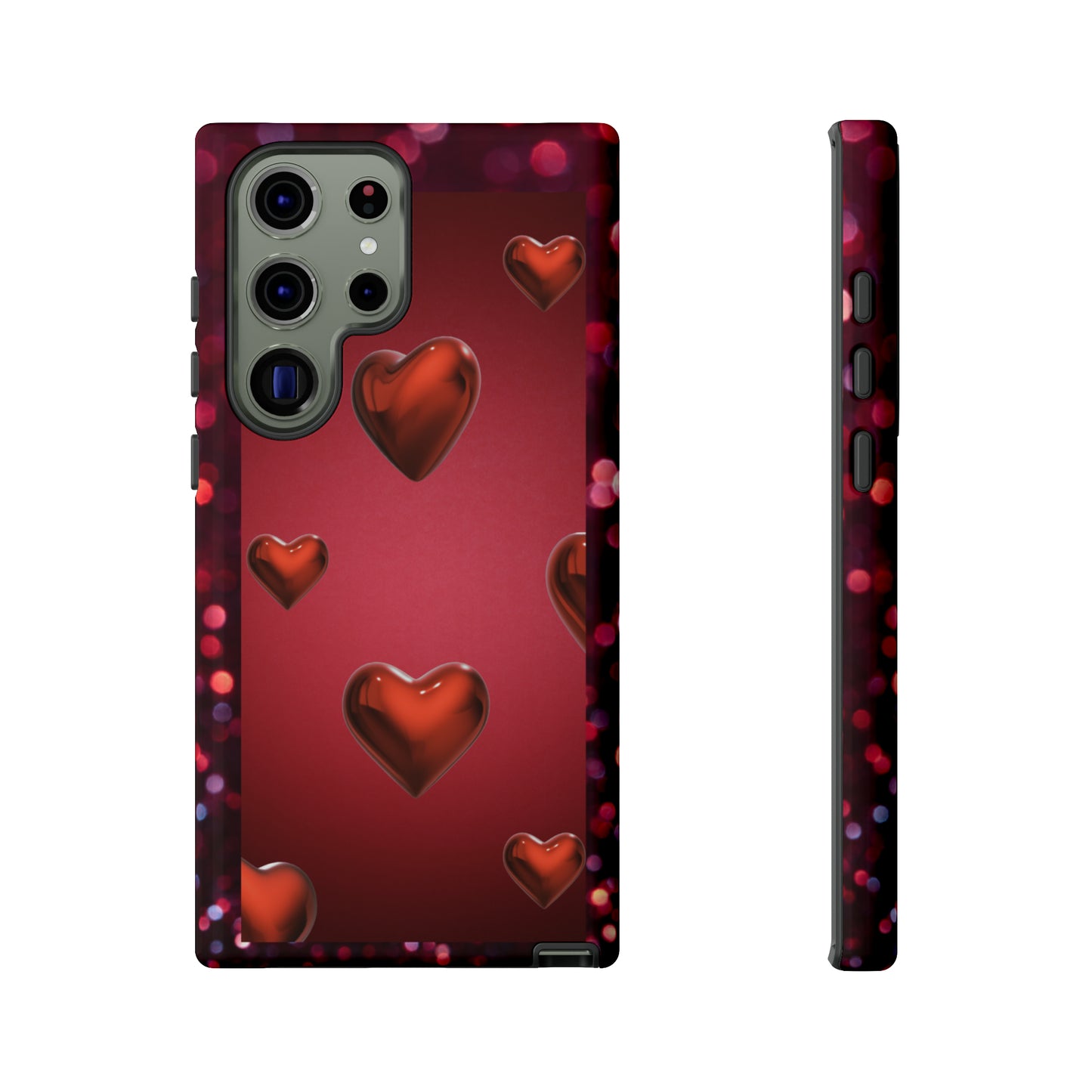 Real Red Valentine: 46-Tough Case iPhone series 15 14 13 12 11 X XR XS 8: Google series 7 6 5: Samsung series S23 S22 S21 S20 S10