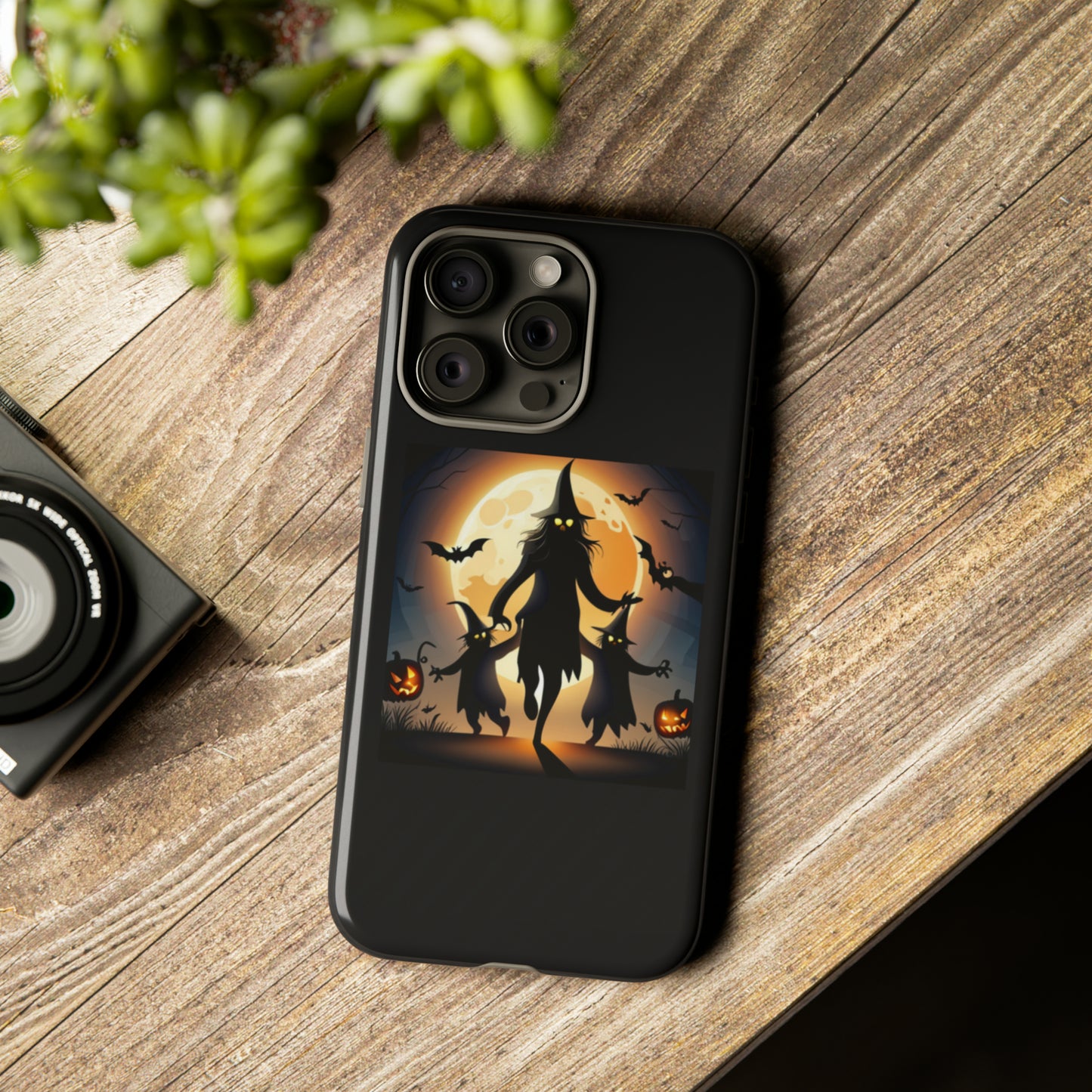 Witchy Witch with Black background: 46-Tough Case iPhone series 15 14 13 12 11 X XR XS 8: Google series 7 6 5: Samsung series S23 S22 S21 S20 S10