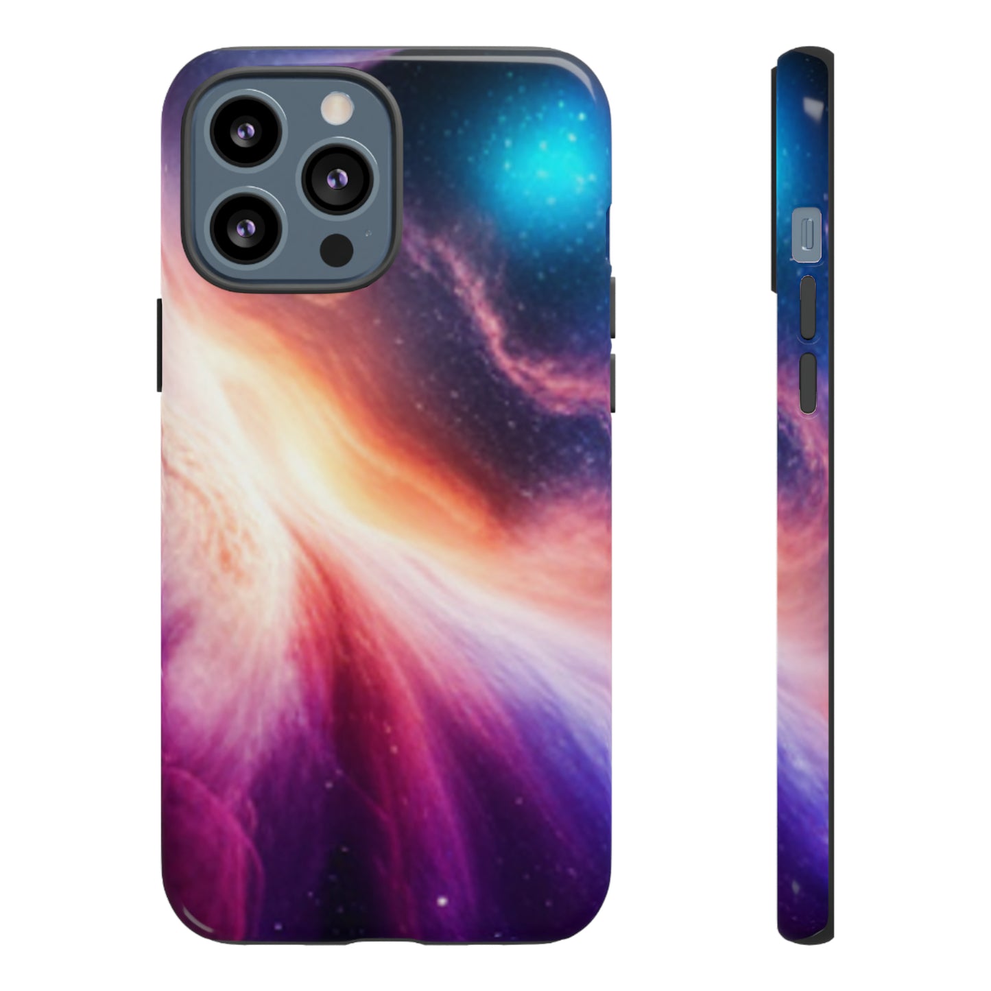 Galaxy Cosmic - elliptical galaxies designs with stars, planets space-inspired: 46-Tough Case iPhone series 15 14 13 12 11 X XR XS 8: Google series 7 6 5: Samsung series S23 S22 S21 S20 S10