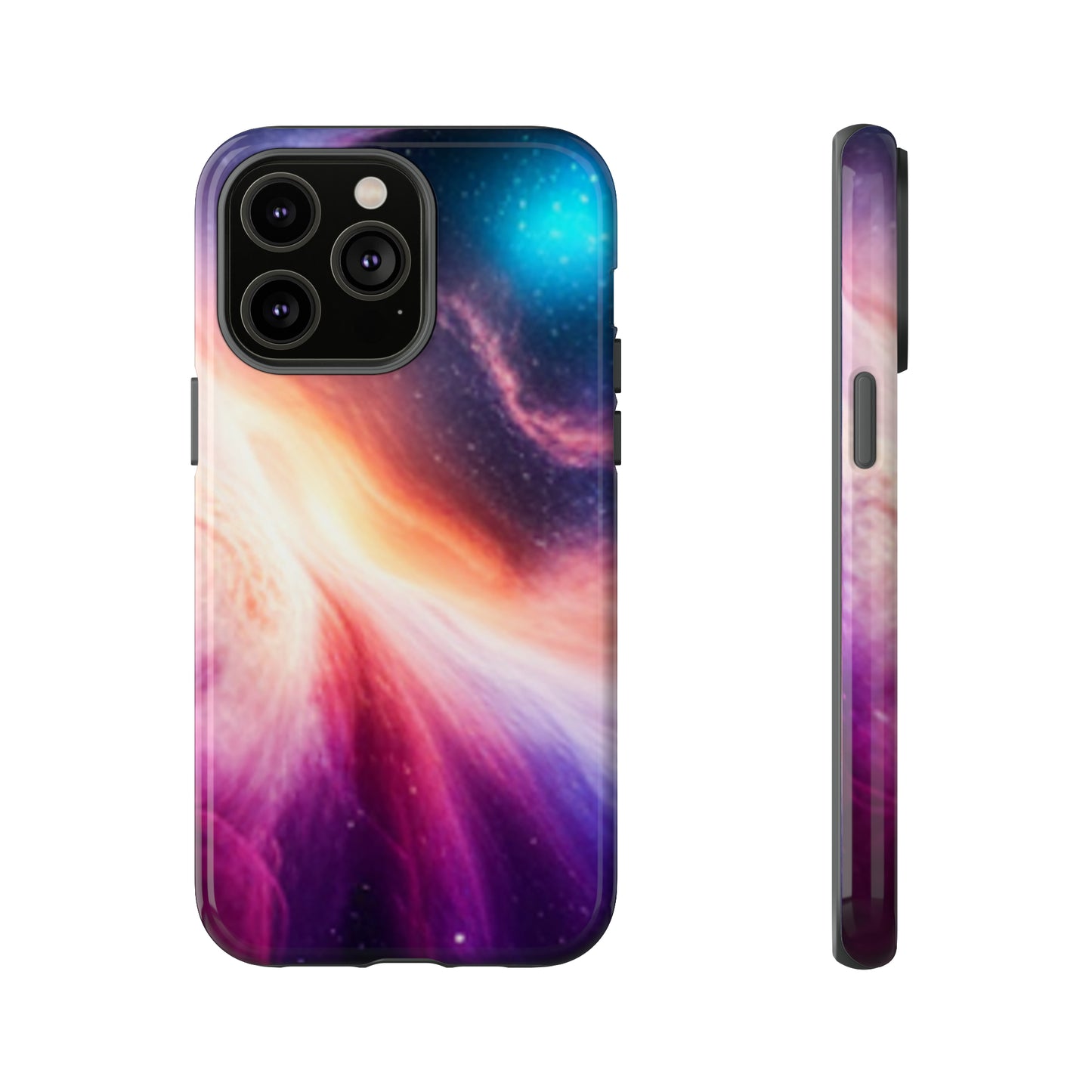Galaxy Cosmic - elliptical galaxies designs with stars, planets space-inspired: 46-Tough Case iPhone series 15 14 13 12 11 X XR XS 8: Google series 7 6 5: Samsung series S23 S22 S21 S20 S10