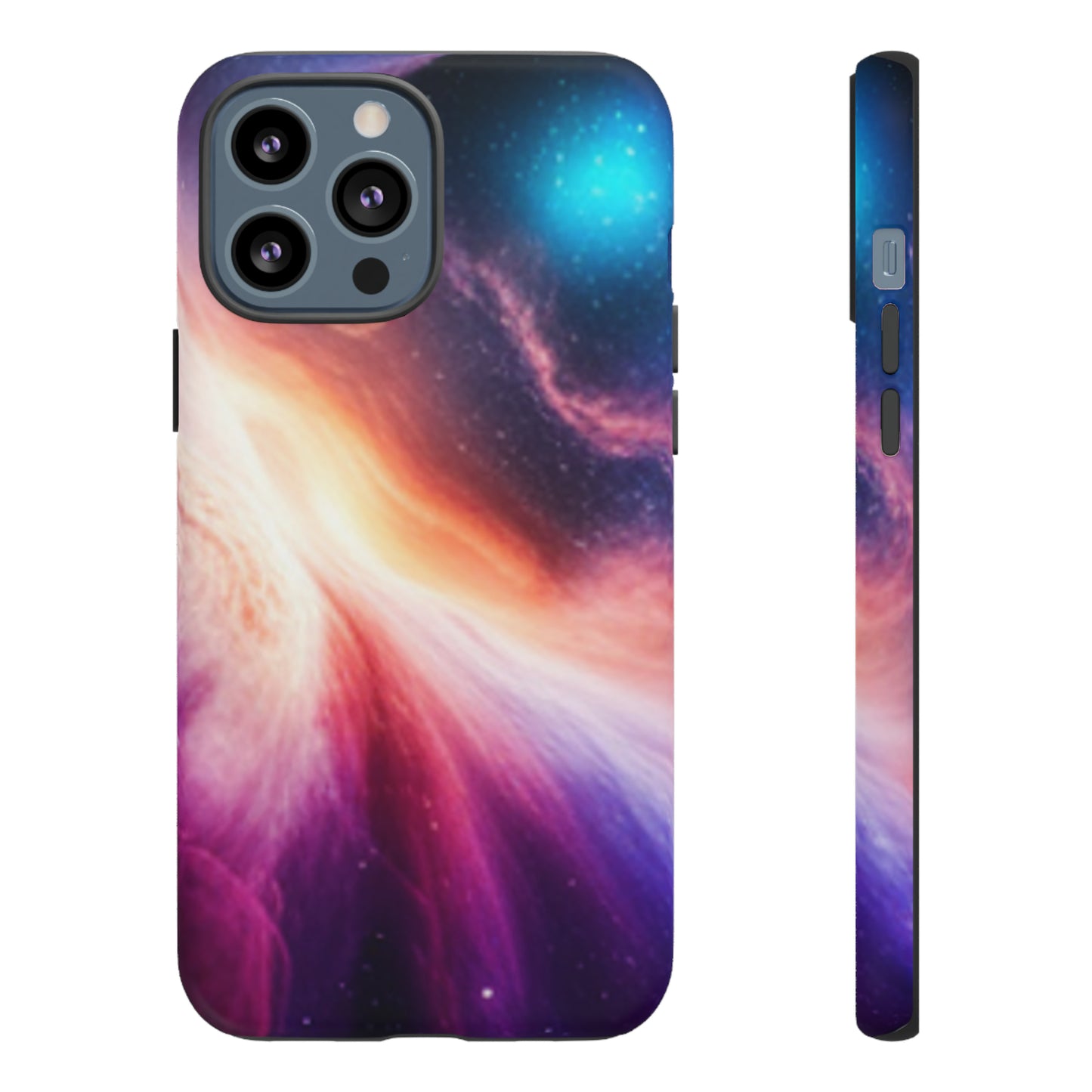 Galaxy Cosmic - elliptical galaxies designs with stars, planets space-inspired: 46-Tough Case iPhone series 15 14 13 12 11 X XR XS 8: Google series 7 6 5: Samsung series S23 S22 S21 S20 S10