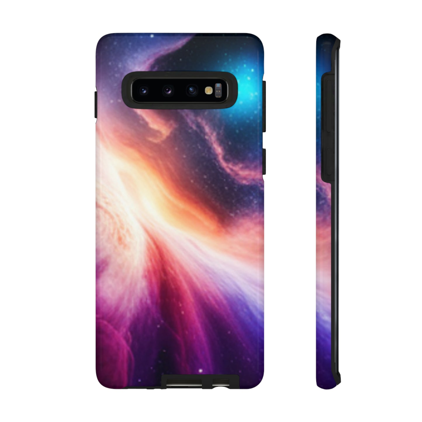 Galaxy Cosmic - elliptical galaxies designs with stars, planets space-inspired: 46-Tough Case iPhone series 15 14 13 12 11 X XR XS 8: Google series 7 6 5: Samsung series S23 S22 S21 S20 S10
