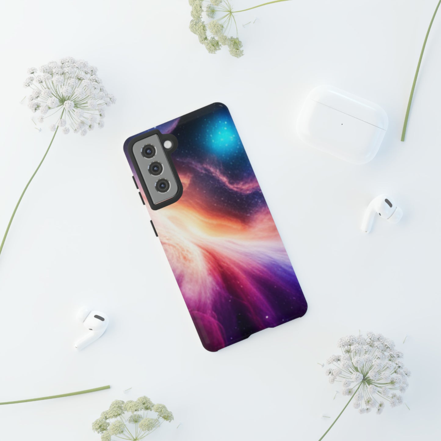 Galaxy Cosmic - elliptical galaxies designs with stars, planets space-inspired: 46-Tough Case iPhone series 15 14 13 12 11 X XR XS 8: Google series 7 6 5: Samsung series S23 S22 S21 S20 S10
