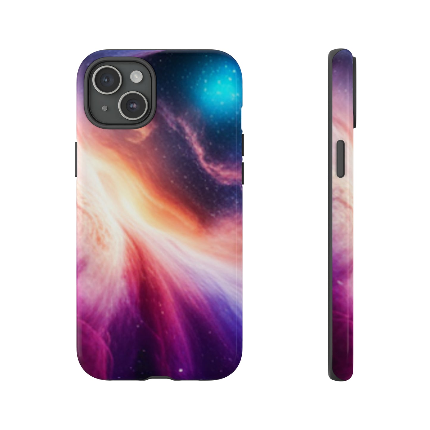 Galaxy Cosmic - elliptical galaxies designs with stars, planets space-inspired: 46-Tough Case iPhone series 15 14 13 12 11 X XR XS 8: Google series 7 6 5: Samsung series S23 S22 S21 S20 S10