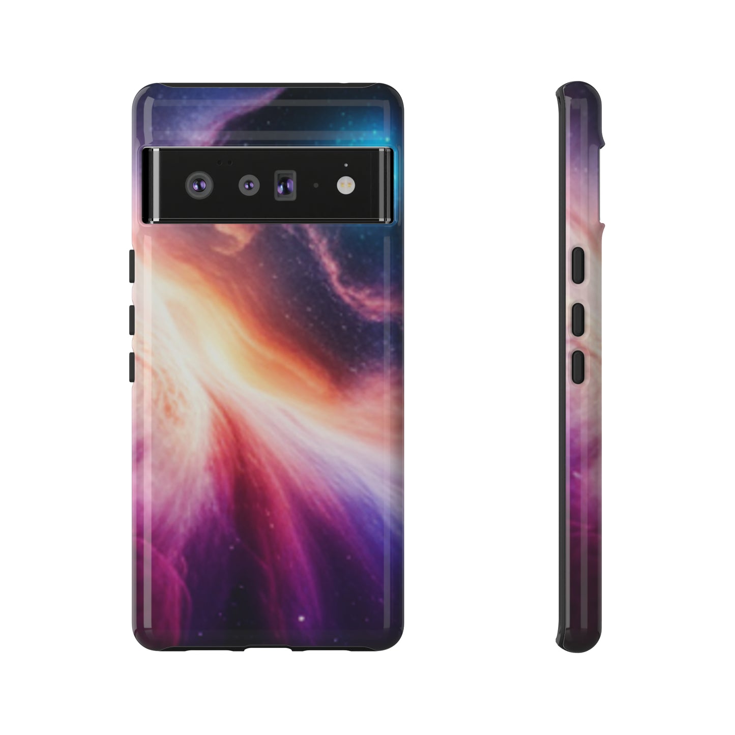 Galaxy Cosmic - elliptical galaxies designs with stars, planets space-inspired: 46-Tough Case iPhone series 15 14 13 12 11 X XR XS 8: Google series 7 6 5: Samsung series S23 S22 S21 S20 S10