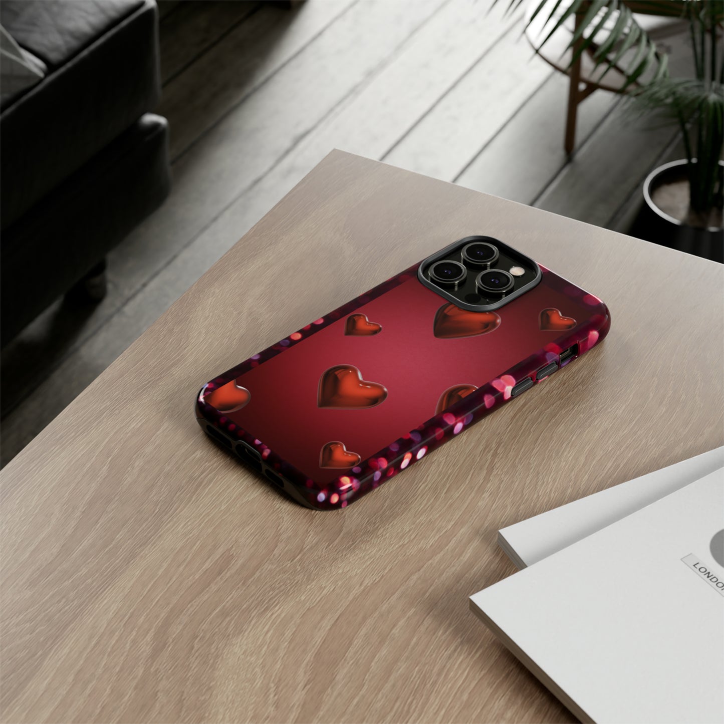 Real Red Valentine: 46-Tough Case iPhone series 15 14 13 12 11 X XR XS 8: Google series 7 6 5: Samsung series S23 S22 S21 S20 S10