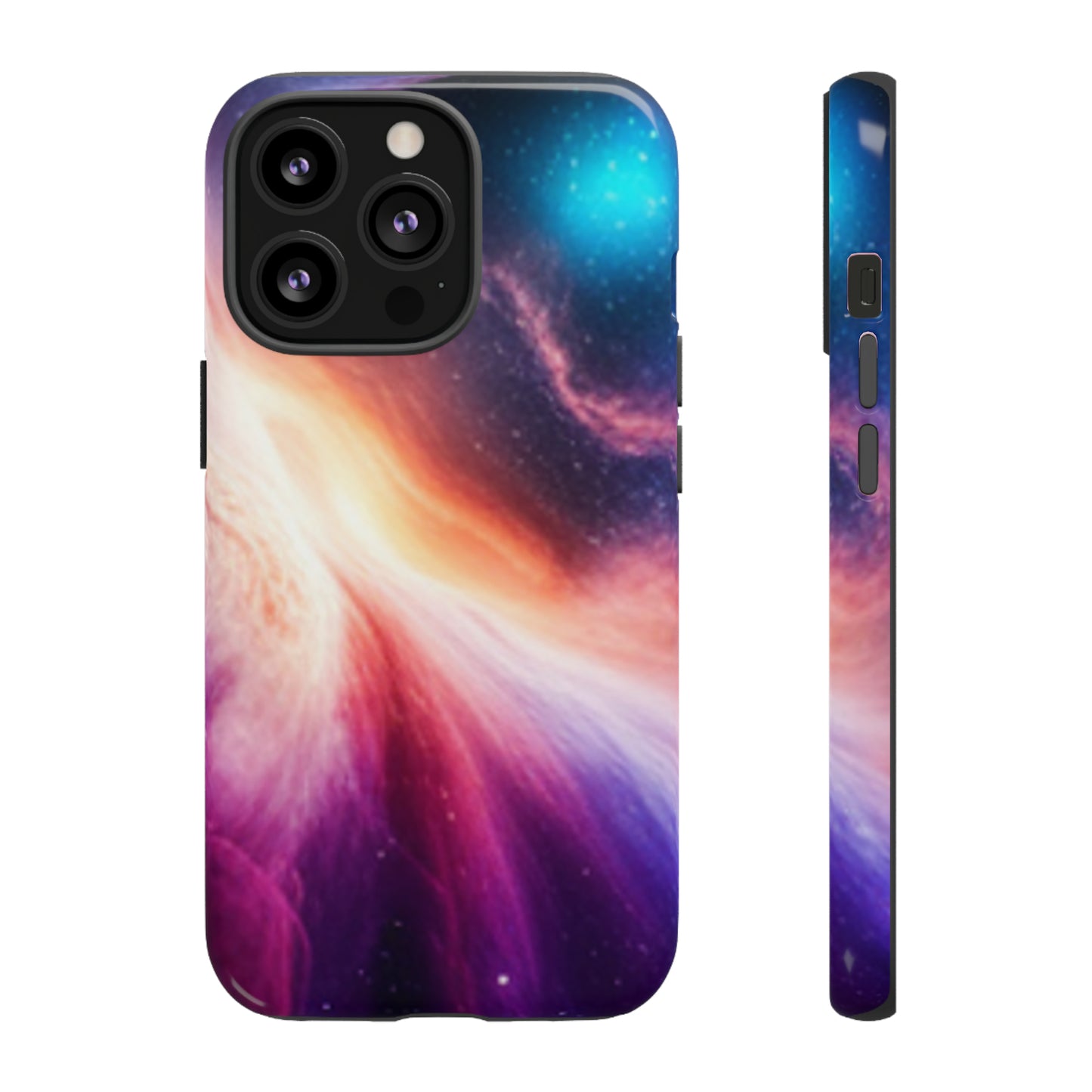 Galaxy Cosmic - elliptical galaxies designs with stars, planets space-inspired: 46-Tough Case iPhone series 15 14 13 12 11 X XR XS 8: Google series 7 6 5: Samsung series S23 S22 S21 S20 S10