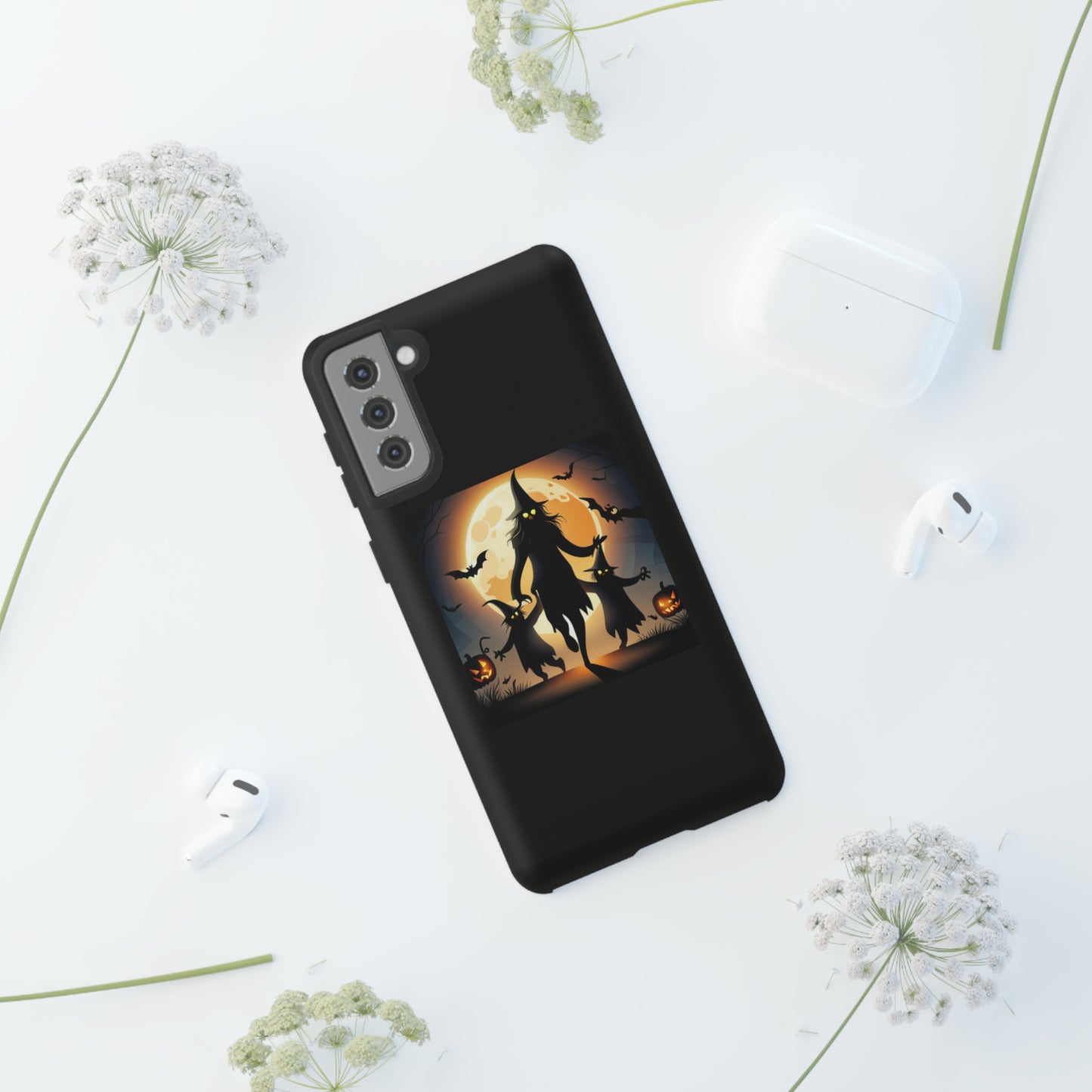 Witchy Witch with Black background: 46-Tough Case iPhone series 15 14 13 12 11 X XR XS 8: Google series 7 6 5: Samsung series S23 S22 S21 S20 S10