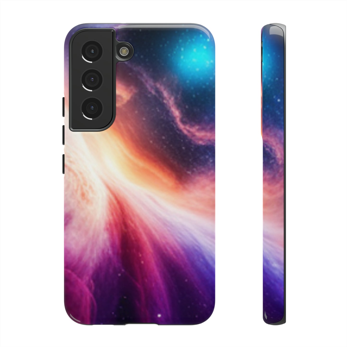 Galaxy Cosmic - elliptical galaxies designs with stars, planets space-inspired: 46-Tough Case iPhone series 15 14 13 12 11 X XR XS 8: Google series 7 6 5: Samsung series S23 S22 S21 S20 S10