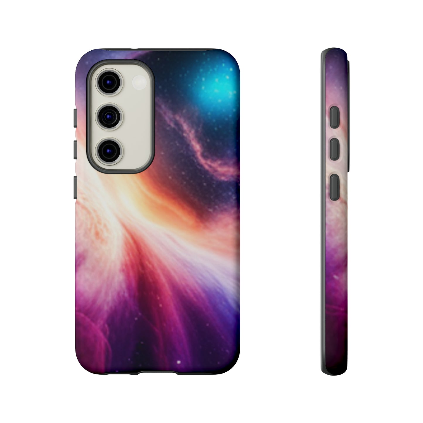 Galaxy Cosmic - elliptical galaxies designs with stars, planets space-inspired: 46-Tough Case iPhone series 15 14 13 12 11 X XR XS 8: Google series 7 6 5: Samsung series S23 S22 S21 S20 S10