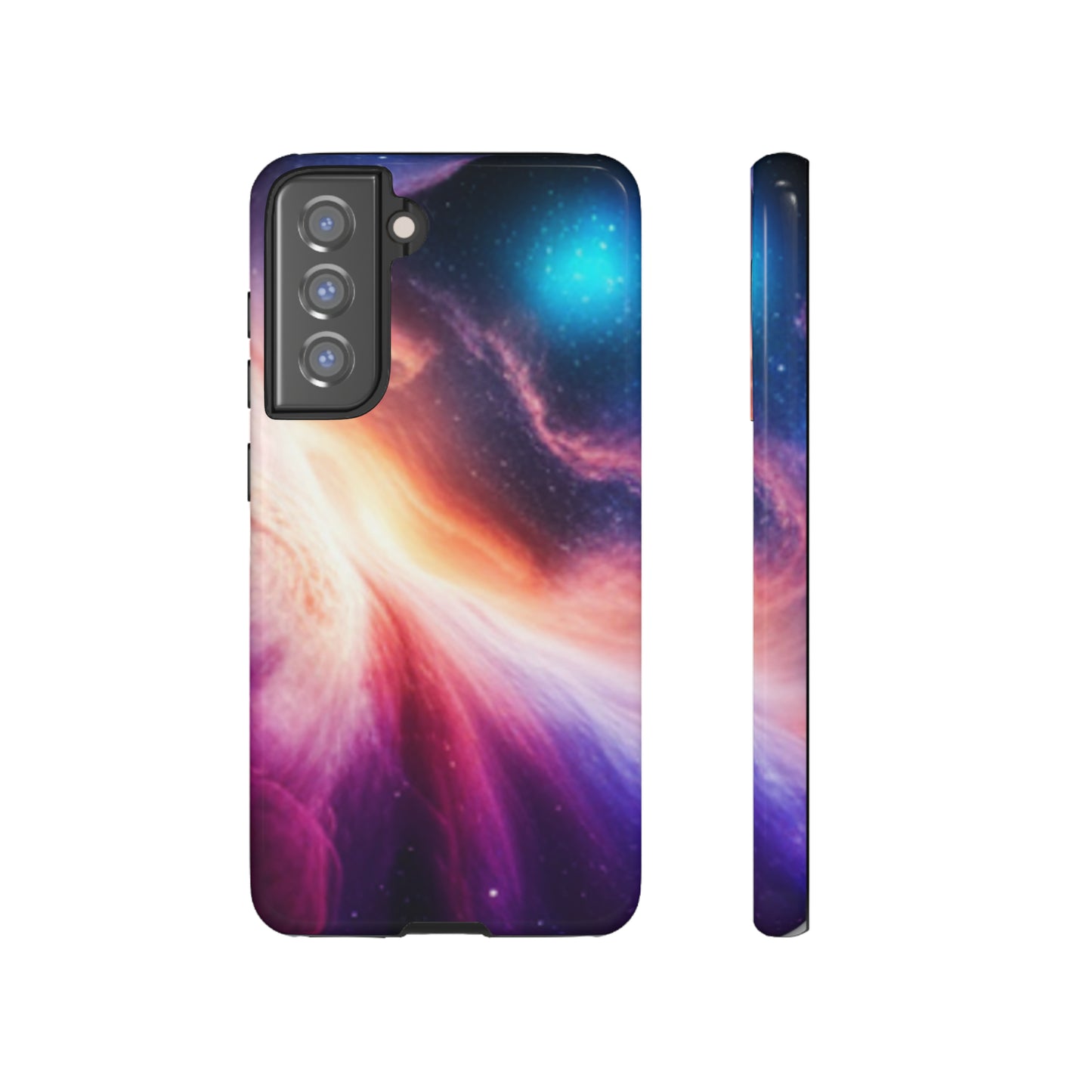 Galaxy Cosmic - elliptical galaxies designs with stars, planets space-inspired: 46-Tough Case iPhone series 15 14 13 12 11 X XR XS 8: Google series 7 6 5: Samsung series S23 S22 S21 S20 S10