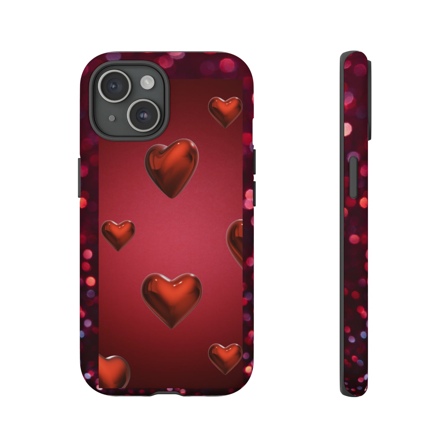 Real Red Valentine: 46-Tough Case iPhone series 15 14 13 12 11 X XR XS 8: Google series 7 6 5: Samsung series S23 S22 S21 S20 S10