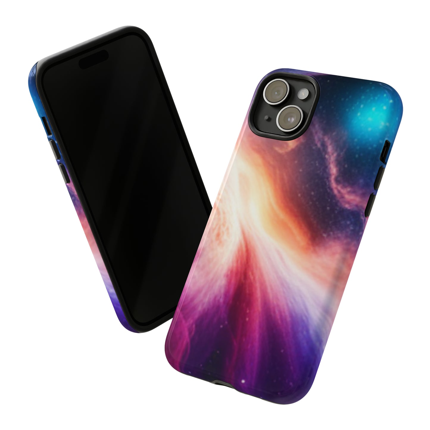 Galaxy Cosmic - elliptical galaxies designs with stars, planets space-inspired: 46-Tough Case iPhone series 15 14 13 12 11 X XR XS 8: Google series 7 6 5: Samsung series S23 S22 S21 S20 S10