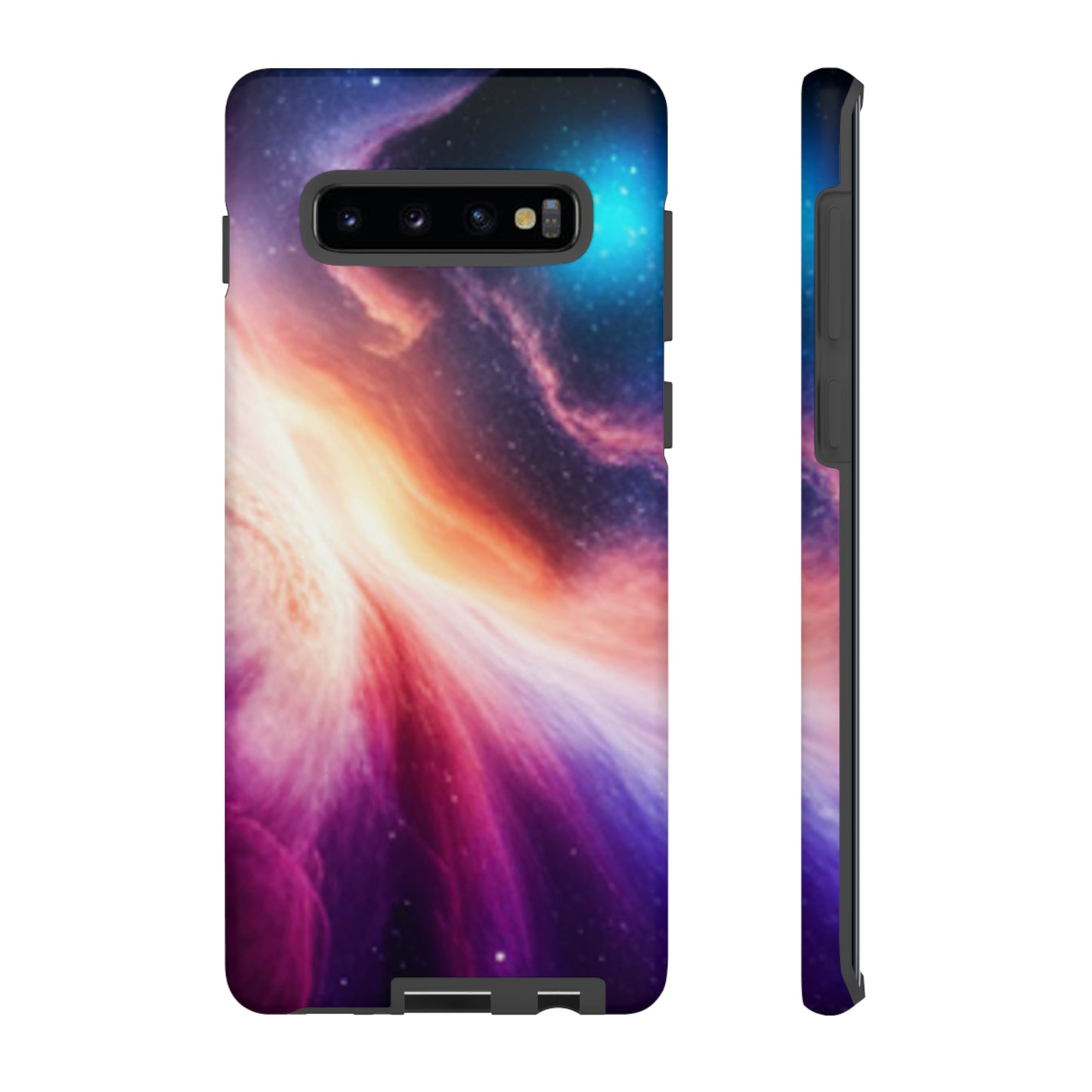 Galaxy Cosmic - elliptical galaxies designs with stars, planets space-inspired: 46-Tough Case iPhone series 15 14 13 12 11 X XR XS 8: Google series 7 6 5: Samsung series S23 S22 S21 S20 S10