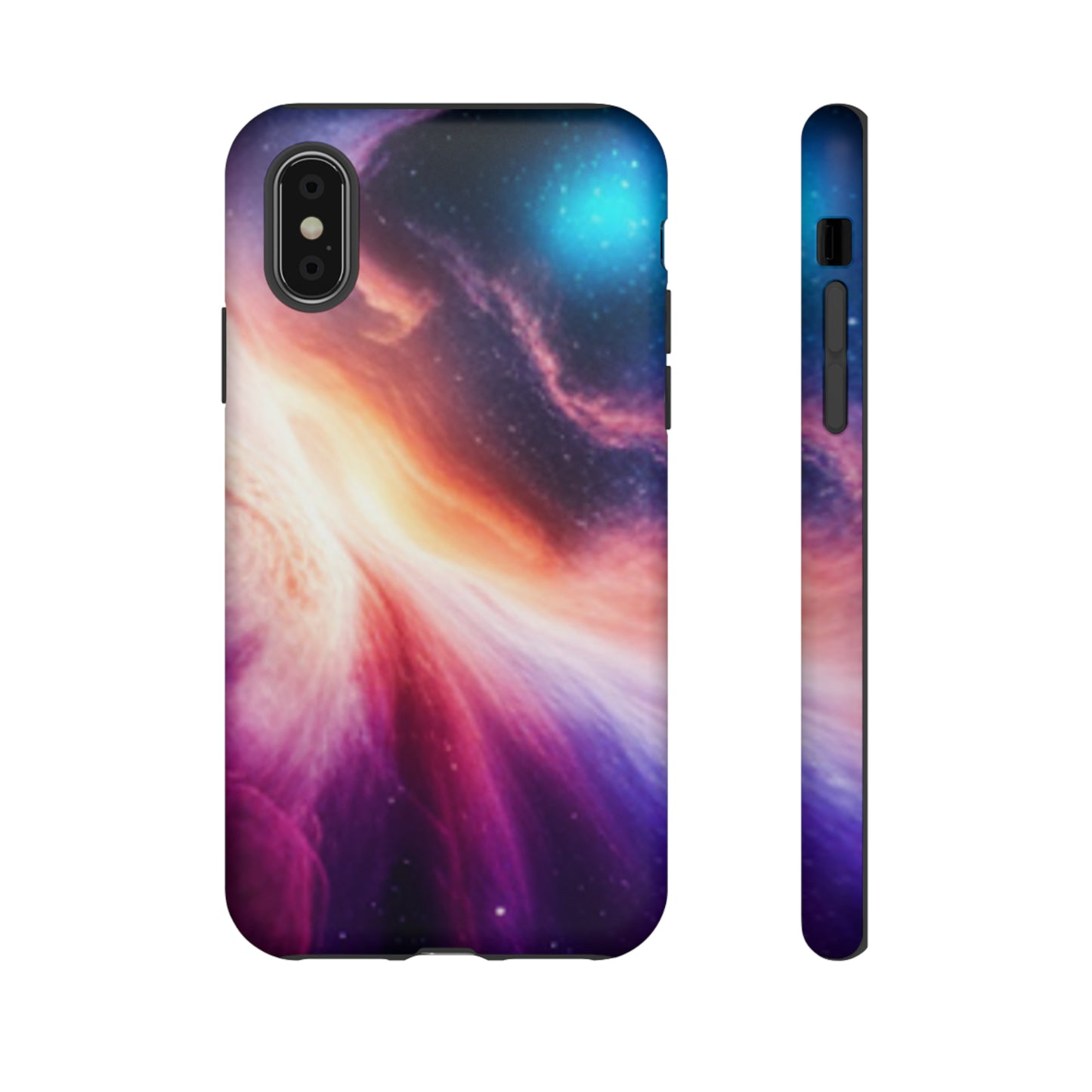 Galaxy Cosmic - elliptical galaxies designs with stars, planets space-inspired: 46-Tough Case iPhone series 15 14 13 12 11 X XR XS 8: Google series 7 6 5: Samsung series S23 S22 S21 S20 S10