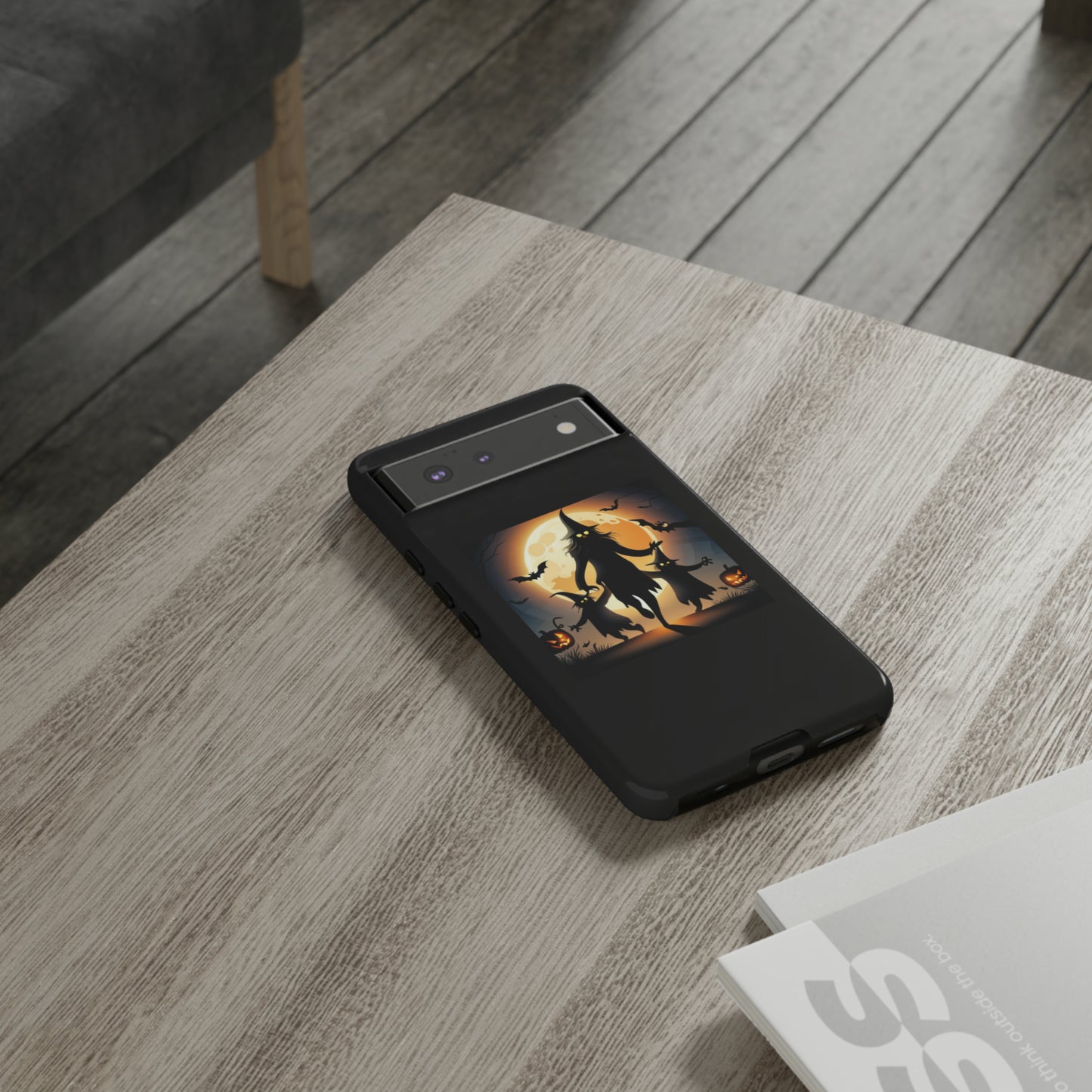 Witchy Witch with Black background: 46-Tough Case iPhone series 15 14 13 12 11 X XR XS 8: Google series 7 6 5: Samsung series S23 S22 S21 S20 S10