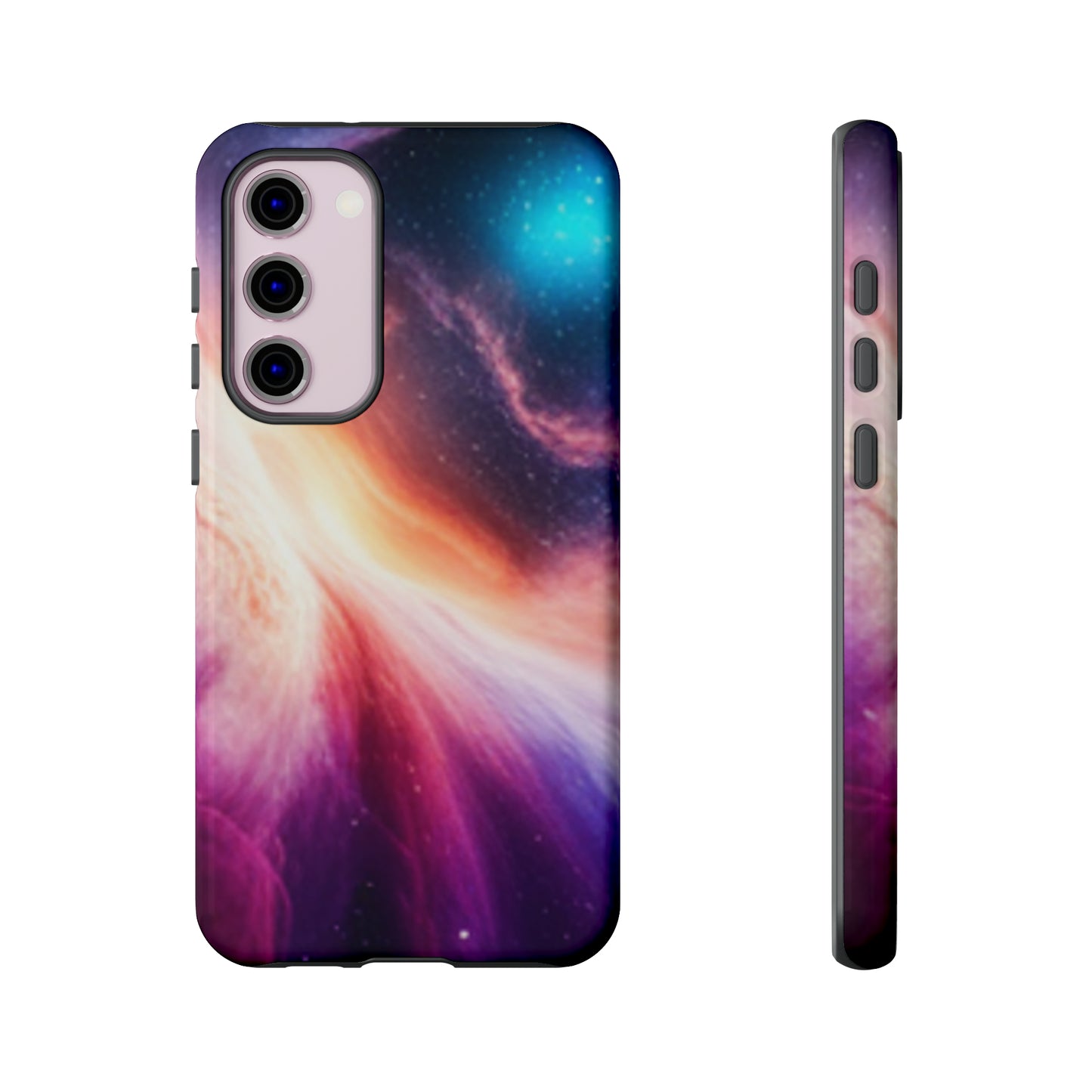 Galaxy Cosmic - elliptical galaxies designs with stars, planets space-inspired: 46-Tough Case iPhone series 15 14 13 12 11 X XR XS 8: Google series 7 6 5: Samsung series S23 S22 S21 S20 S10