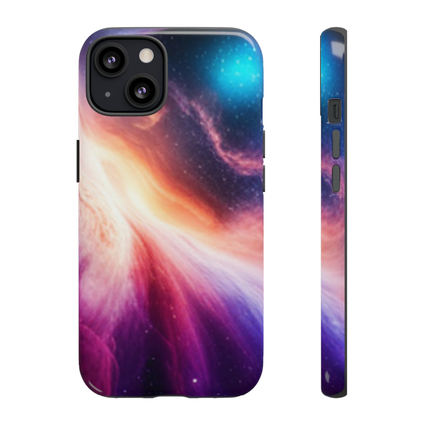 Galaxy Cosmic - elliptical galaxies designs with stars, planets space-inspired: 46-Tough Case iPhone series 15 14 13 12 11 X XR XS 8: Google series 7 6 5: Samsung series S23 S22 S21 S20 S10