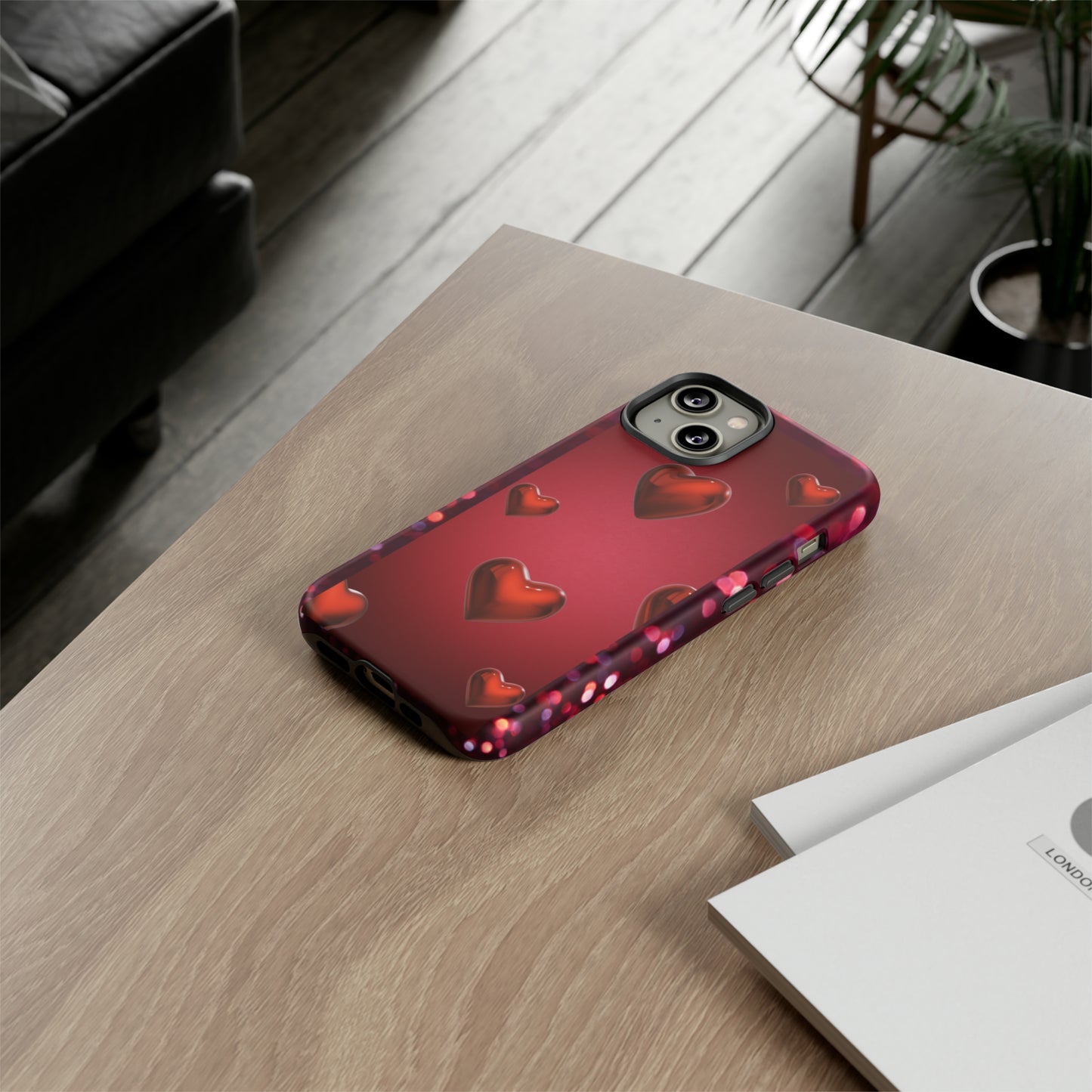 Real Red Valentine: 46-Tough Case iPhone series 15 14 13 12 11 X XR XS 8: Google series 7 6 5: Samsung series S23 S22 S21 S20 S10