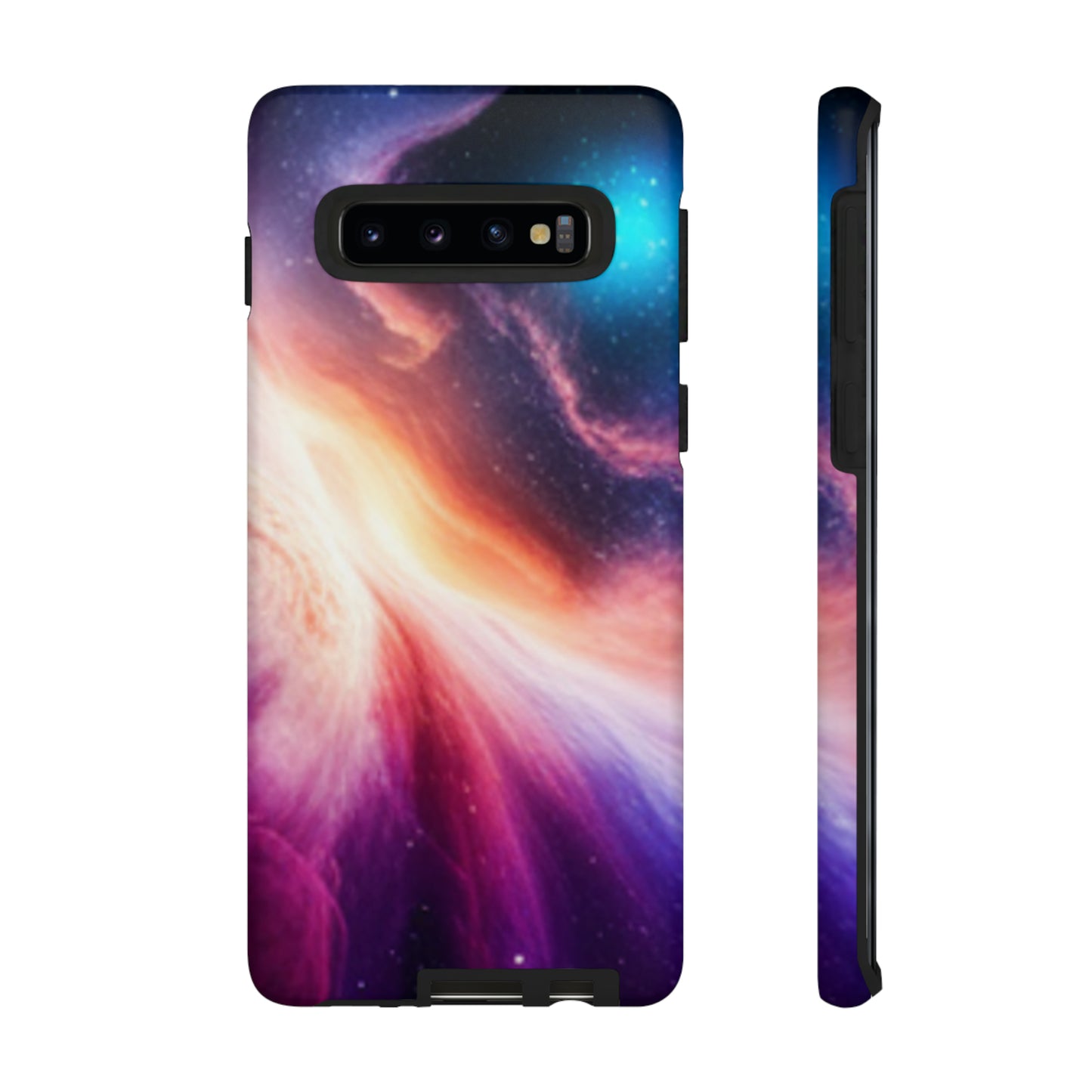 Galaxy Cosmic - elliptical galaxies designs with stars, planets space-inspired: 46-Tough Case iPhone series 15 14 13 12 11 X XR XS 8: Google series 7 6 5: Samsung series S23 S22 S21 S20 S10
