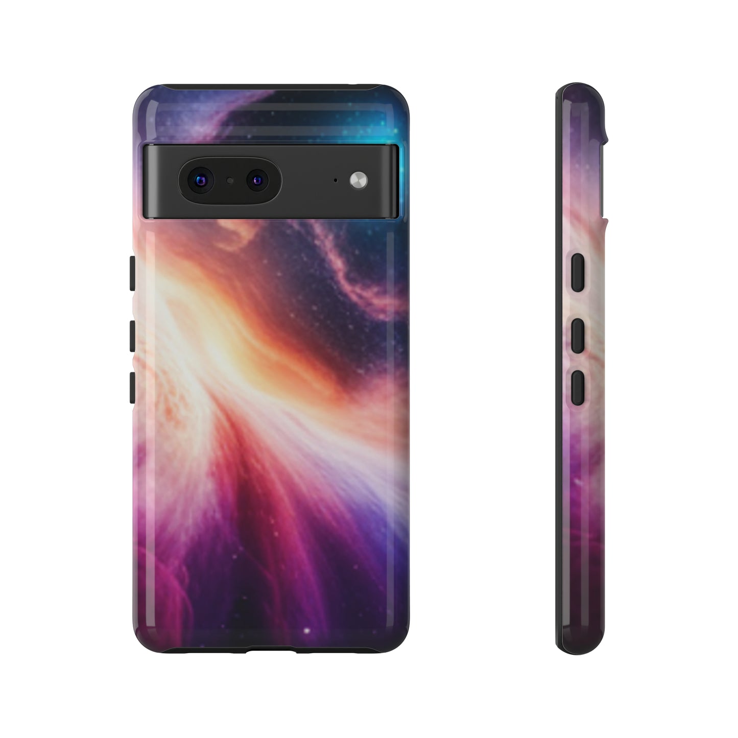 Galaxy Cosmic - elliptical galaxies designs with stars, planets space-inspired: 46-Tough Case iPhone series 15 14 13 12 11 X XR XS 8: Google series 7 6 5: Samsung series S23 S22 S21 S20 S10