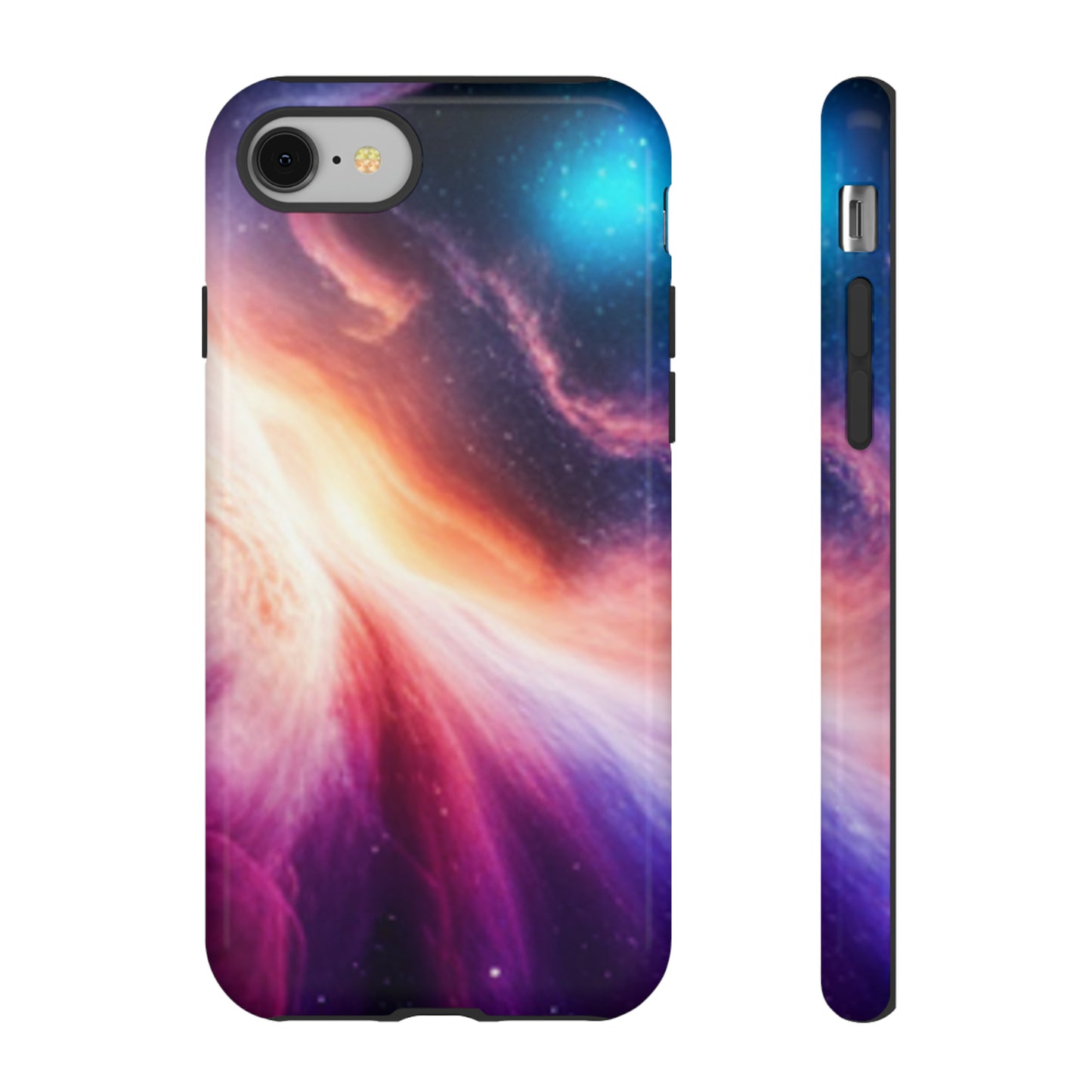 Galaxy Cosmic - elliptical galaxies designs with stars, planets space-inspired: 46-Tough Case iPhone series 15 14 13 12 11 X XR XS 8: Google series 7 6 5: Samsung series S23 S22 S21 S20 S10