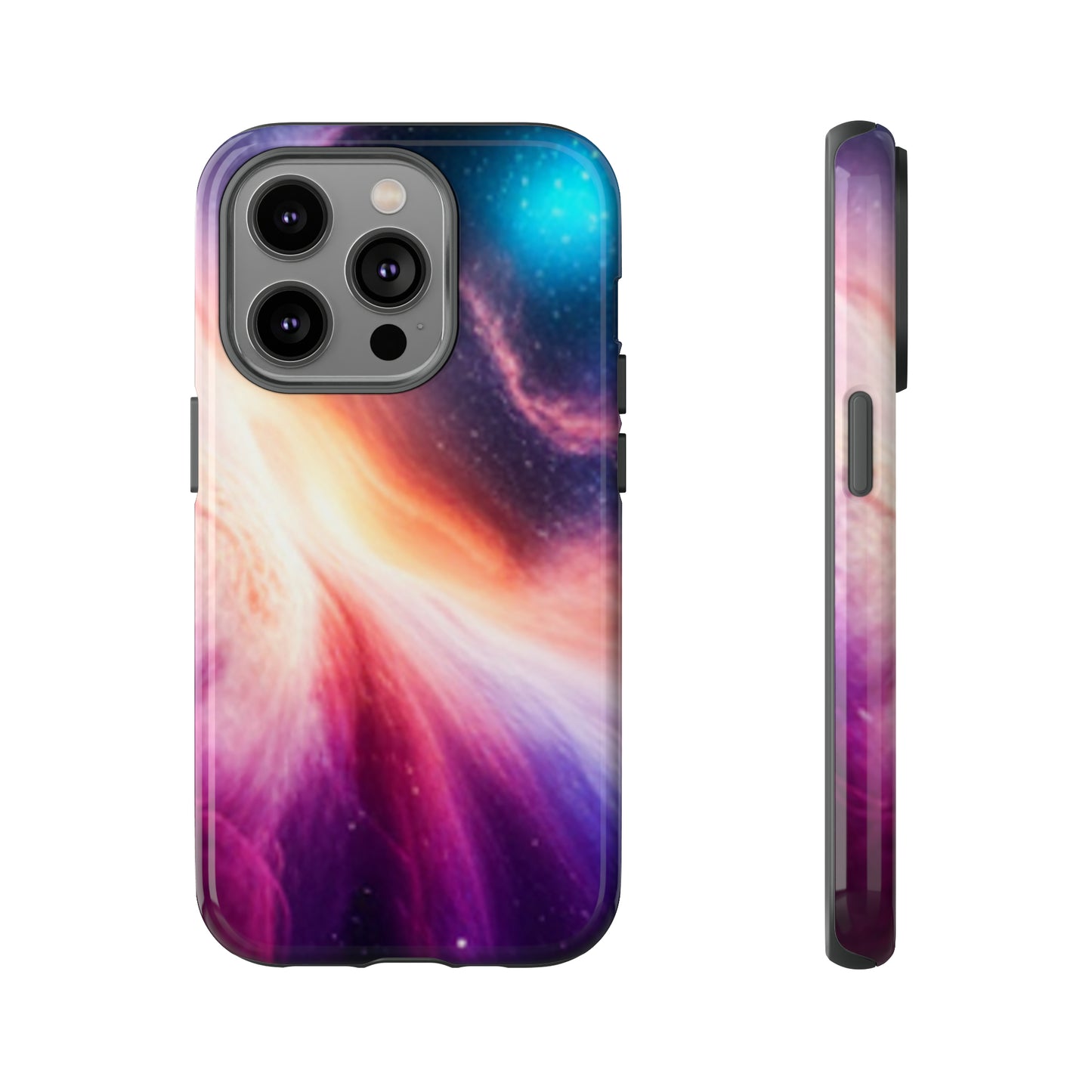 Galaxy Cosmic - elliptical galaxies designs with stars, planets space-inspired: 46-Tough Case iPhone series 15 14 13 12 11 X XR XS 8: Google series 7 6 5: Samsung series S23 S22 S21 S20 S10