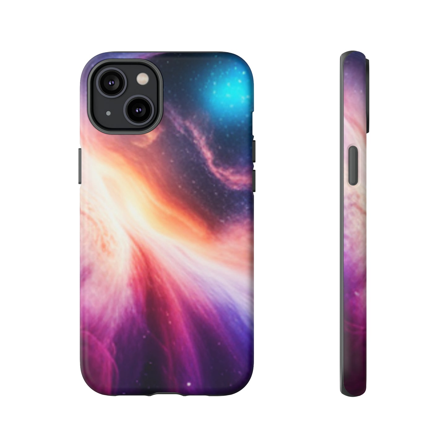 Galaxy Cosmic - elliptical galaxies designs with stars, planets space-inspired: 46-Tough Case iPhone series 15 14 13 12 11 X XR XS 8: Google series 7 6 5: Samsung series S23 S22 S21 S20 S10