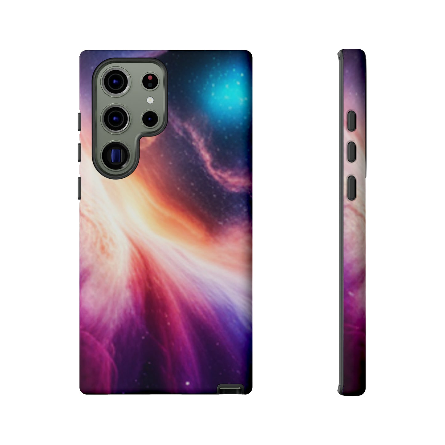 Galaxy Cosmic - elliptical galaxies designs with stars, planets space-inspired: 46-Tough Case iPhone series 15 14 13 12 11 X XR XS 8: Google series 7 6 5: Samsung series S23 S22 S21 S20 S10