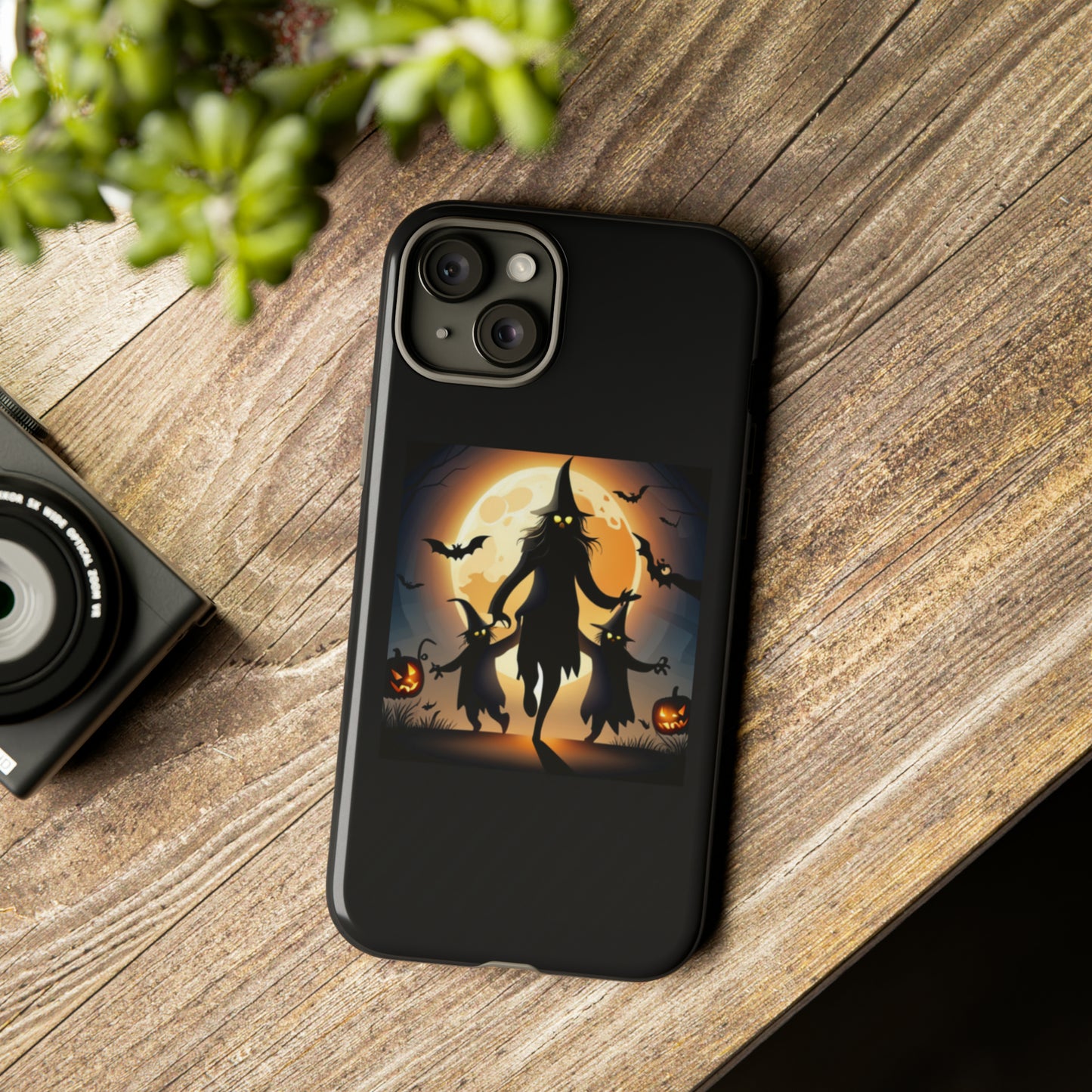 Witchy Witch with Black background: 46-Tough Case iPhone series 15 14 13 12 11 X XR XS 8: Google series 7 6 5: Samsung series S23 S22 S21 S20 S10