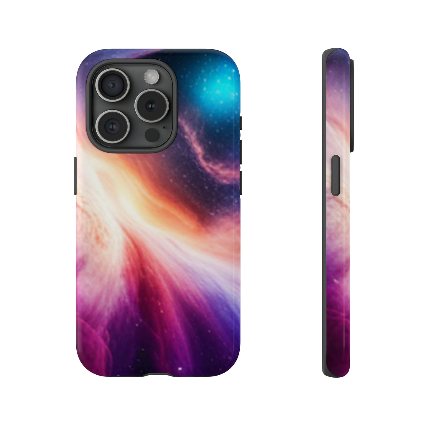 Galaxy Cosmic - elliptical galaxies designs with stars, planets space-inspired: 46-Tough Case iPhone series 15 14 13 12 11 X XR XS 8: Google series 7 6 5: Samsung series S23 S22 S21 S20 S10