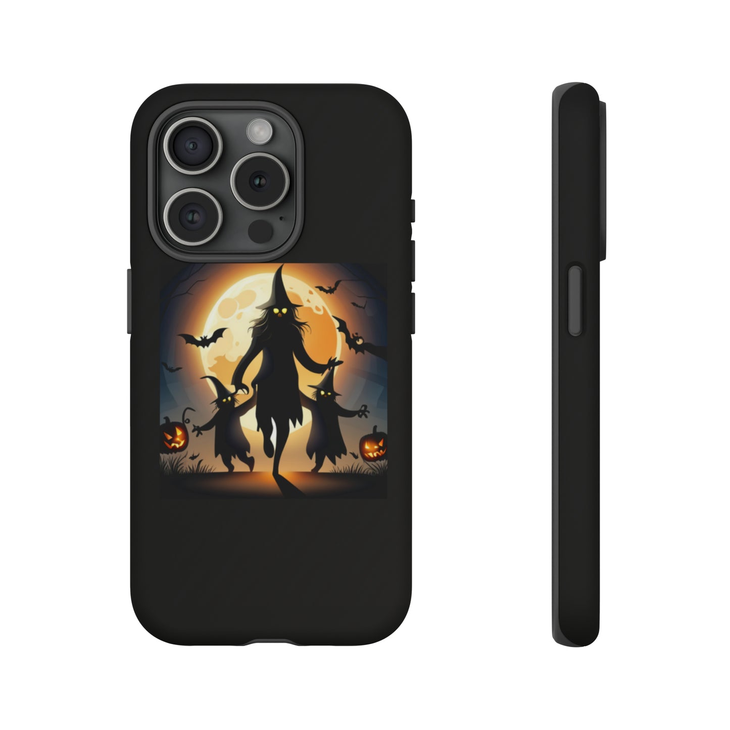 Witchy Witch with Black background: 46-Tough Case iPhone series 15 14 13 12 11 X XR XS 8: Google series 7 6 5: Samsung series S23 S22 S21 S20 S10