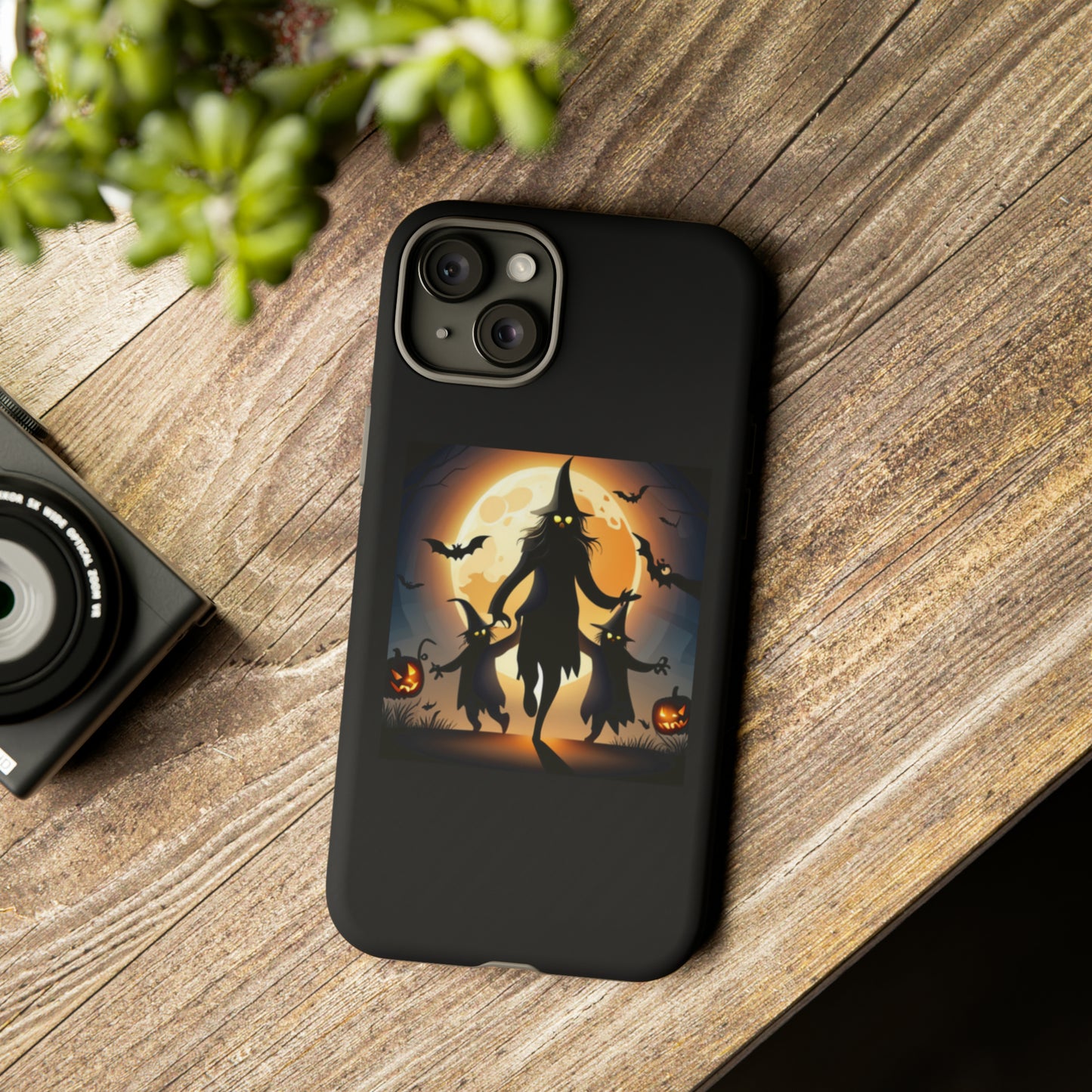 Witchy Witch with Black background: 46-Tough Case iPhone series 15 14 13 12 11 X XR XS 8: Google series 7 6 5: Samsung series S23 S22 S21 S20 S10