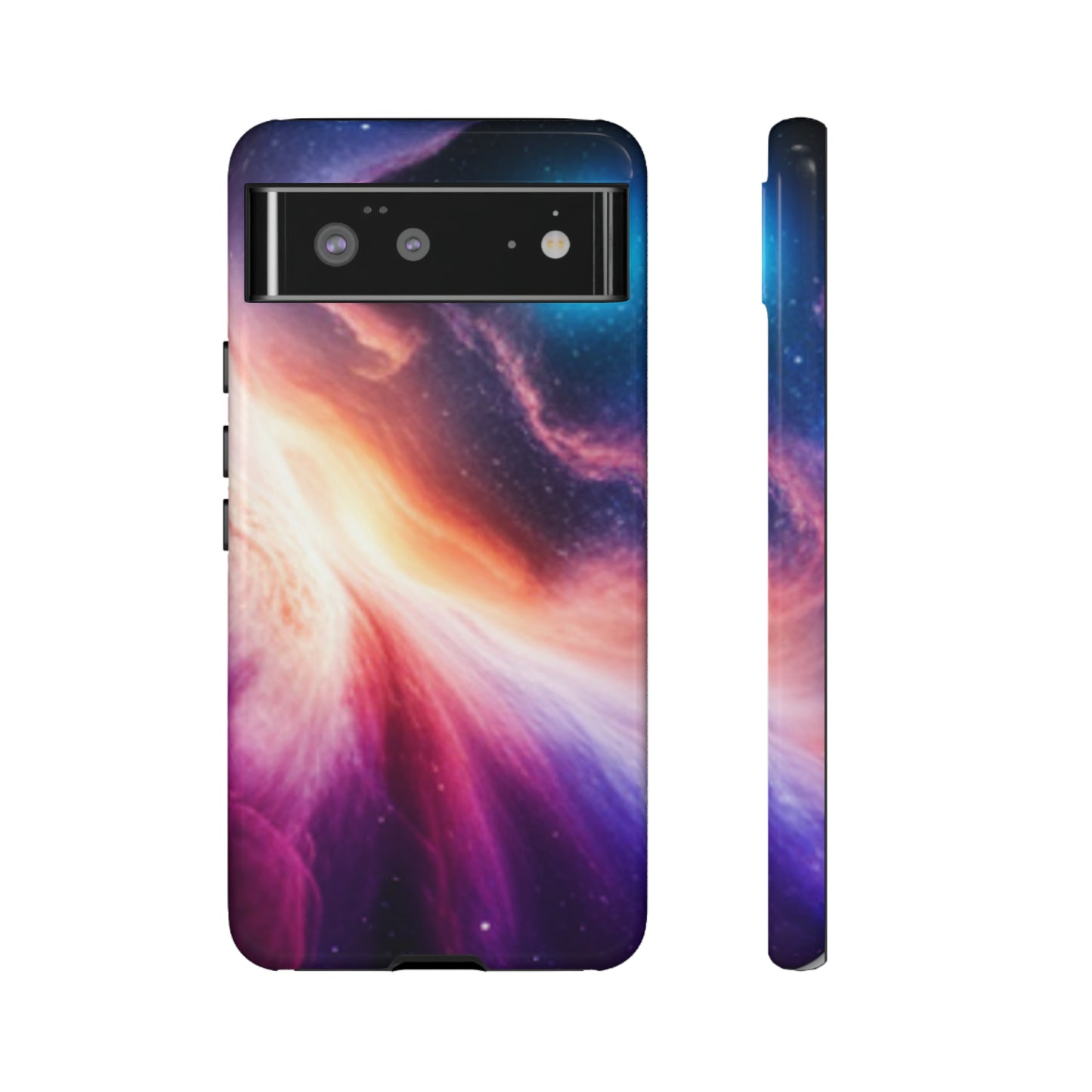 Galaxy Cosmic - elliptical galaxies designs with stars, planets space-inspired: 46-Tough Case iPhone series 15 14 13 12 11 X XR XS 8: Google series 7 6 5: Samsung series S23 S22 S21 S20 S10