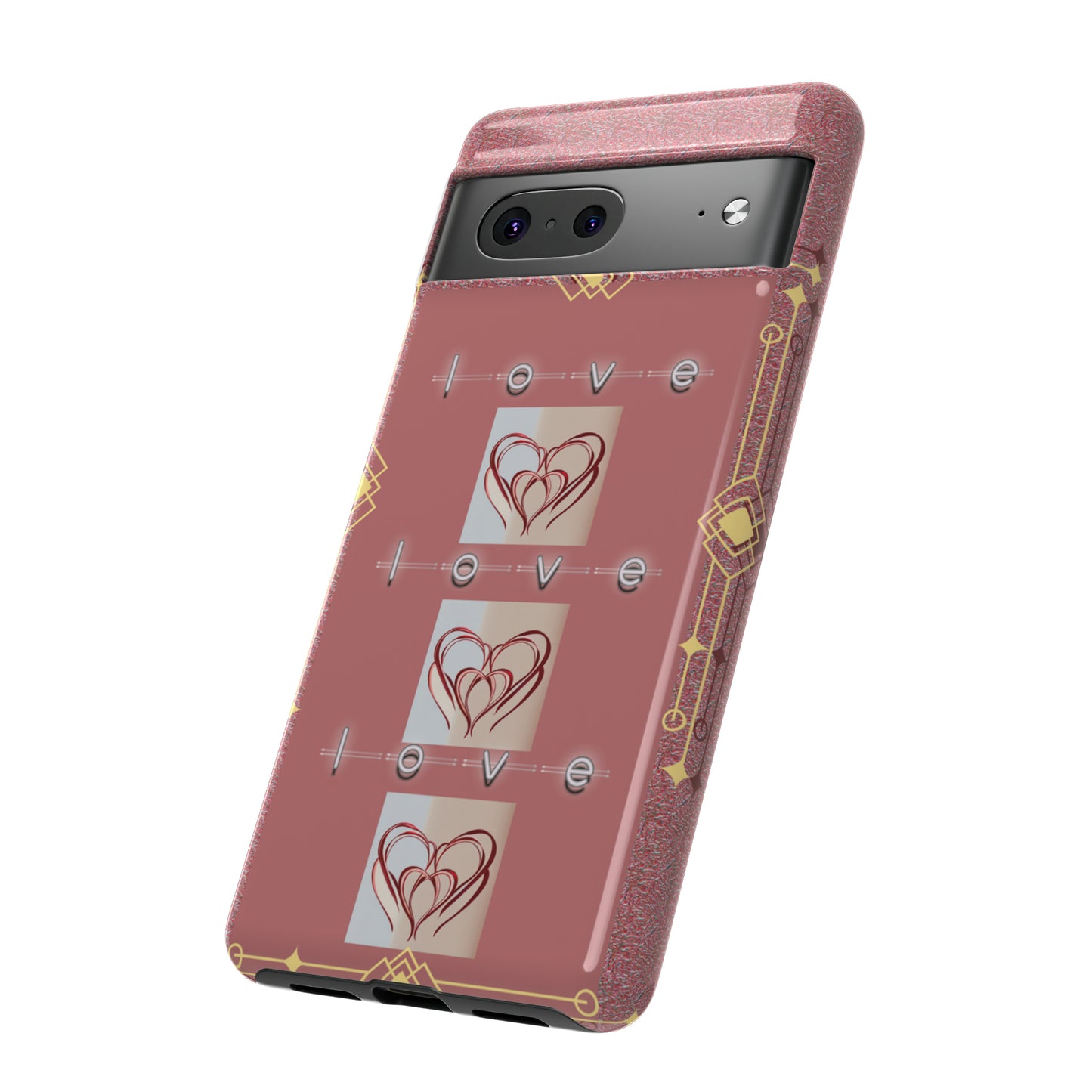 Three Hearts Love: 46-Tough Case iPhone series 15 14 13 12 11 X XR XS 8: Google series 7 6 5: Samsung series S23 S22 S21 S20 S10