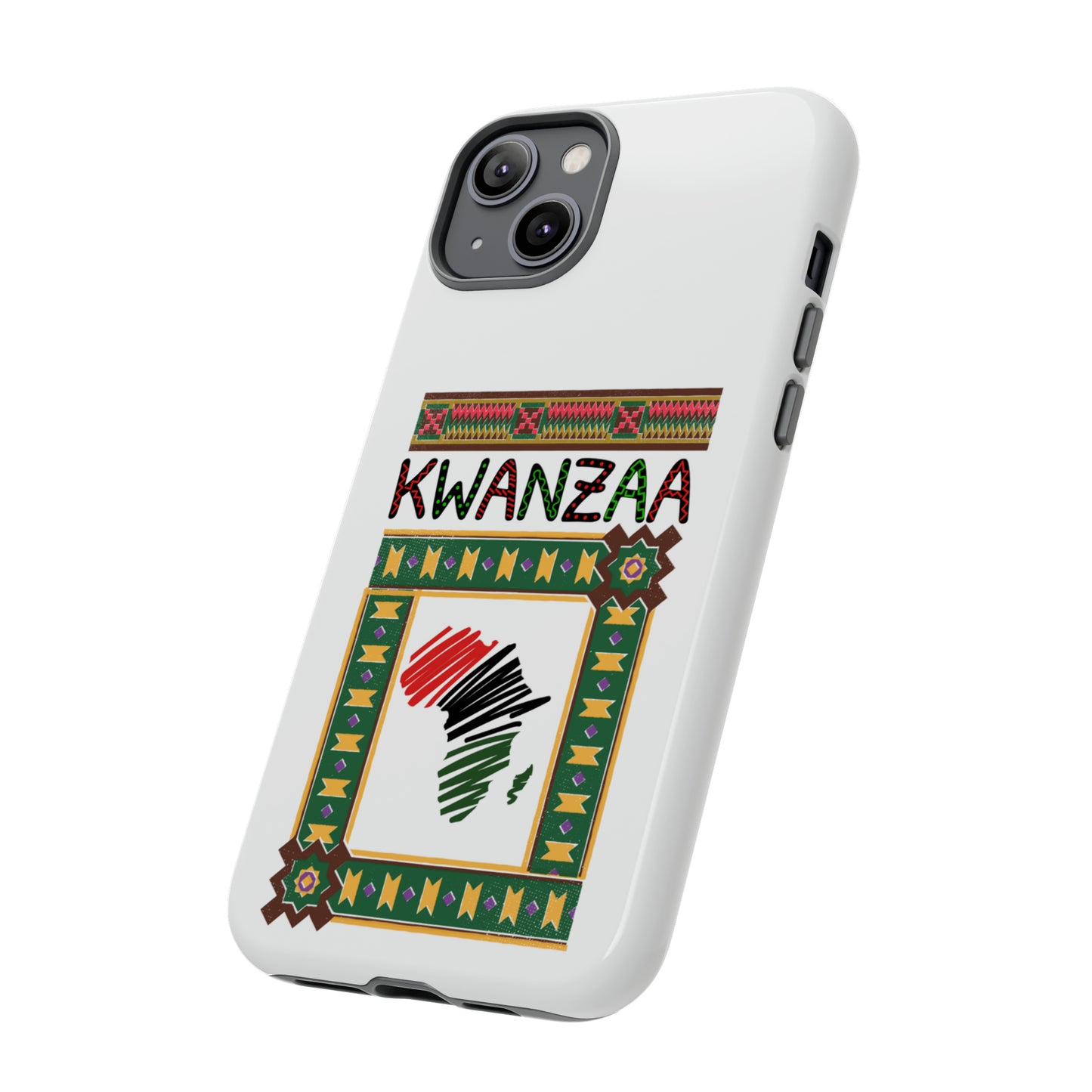 AFRICA KWANZAA: 46-Tough Case iPhone series 15 14 13 12 11 X XR XS 8: Google series 7 6 5: Samsung series S23 S22 S21 S20 S10