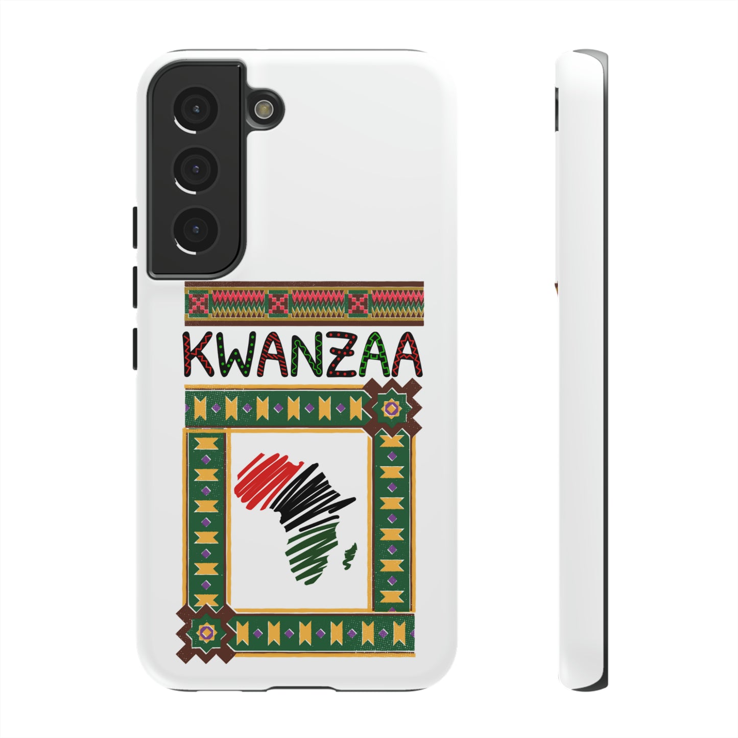 AFRICA KWANZAA: 46-Tough Case iPhone series 15 14 13 12 11 X XR XS 8: Google series 7 6 5: Samsung series S23 S22 S21 S20 S10