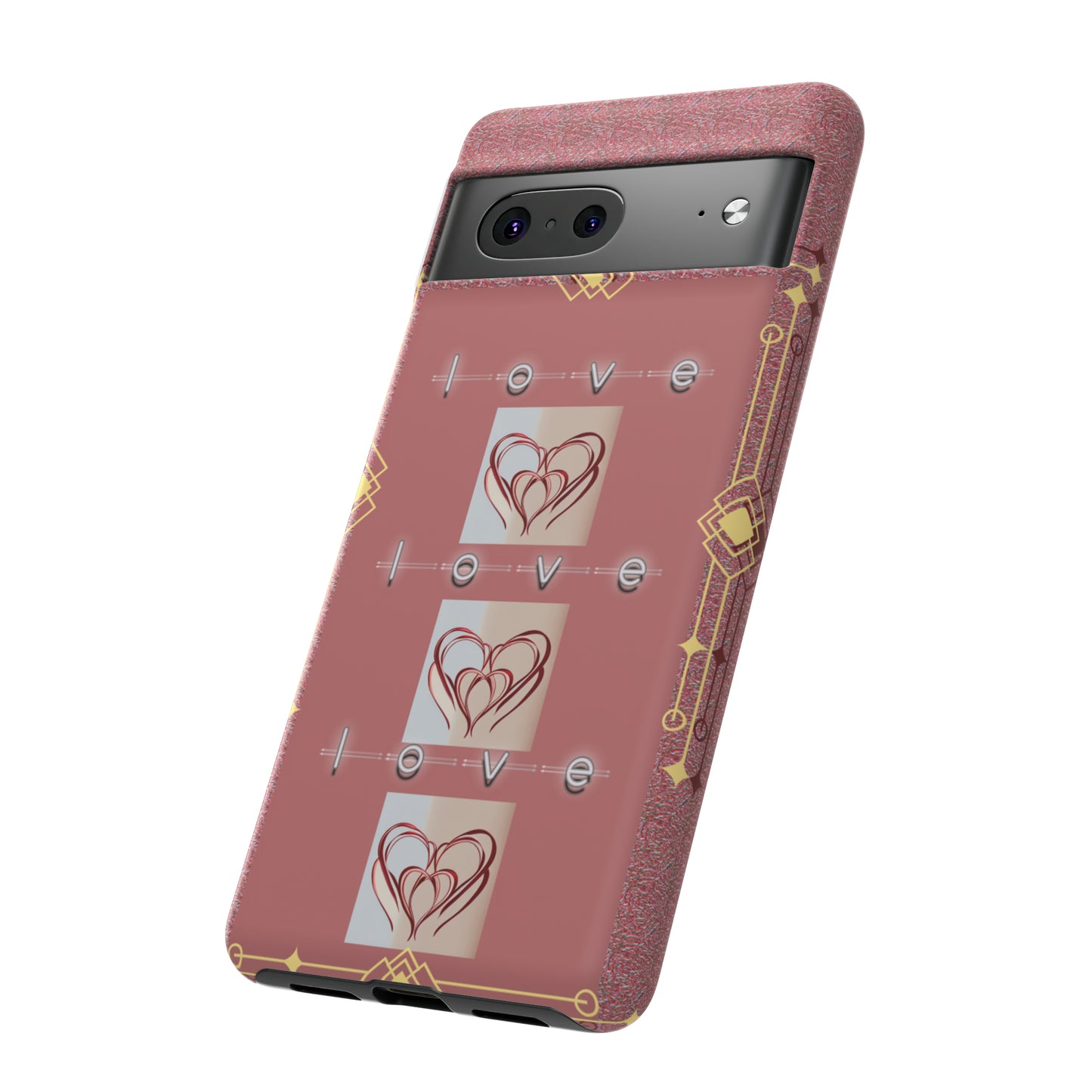 Three Hearts Love: 46-Tough Case iPhone series 15 14 13 12 11 X XR XS 8: Google series 7 6 5: Samsung series S23 S22 S21 S20 S10