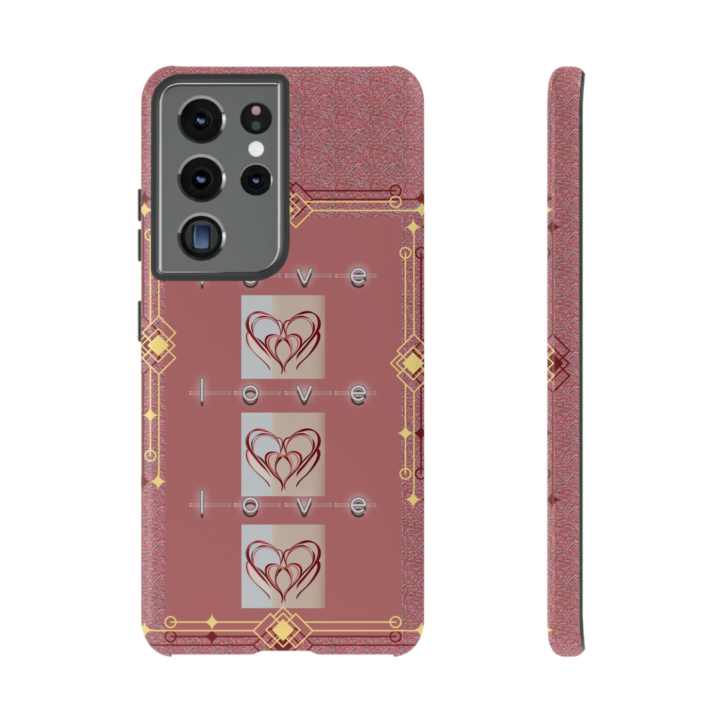 Three Hearts Love: 46-Tough Case iPhone series 15 14 13 12 11 X XR XS 8: Google series 7 6 5: Samsung series S23 S22 S21 S20 S10