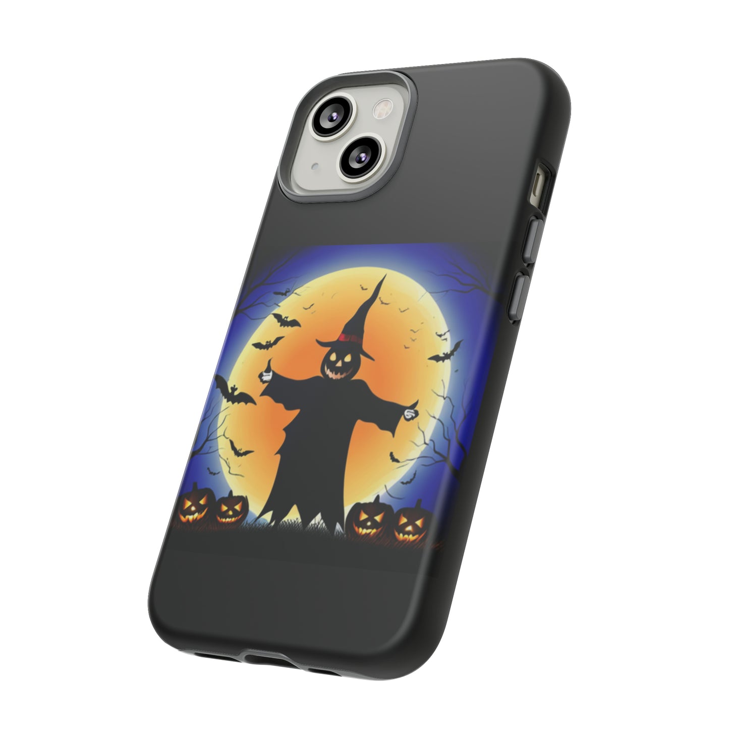 Scary Halloween with Black background: 46-Tough Case iPhone series 15 14 13 12 11 X XR XS 8: Google series 7 6 5: Samsung series S23 S22 S21 S20 S10Tough Cases