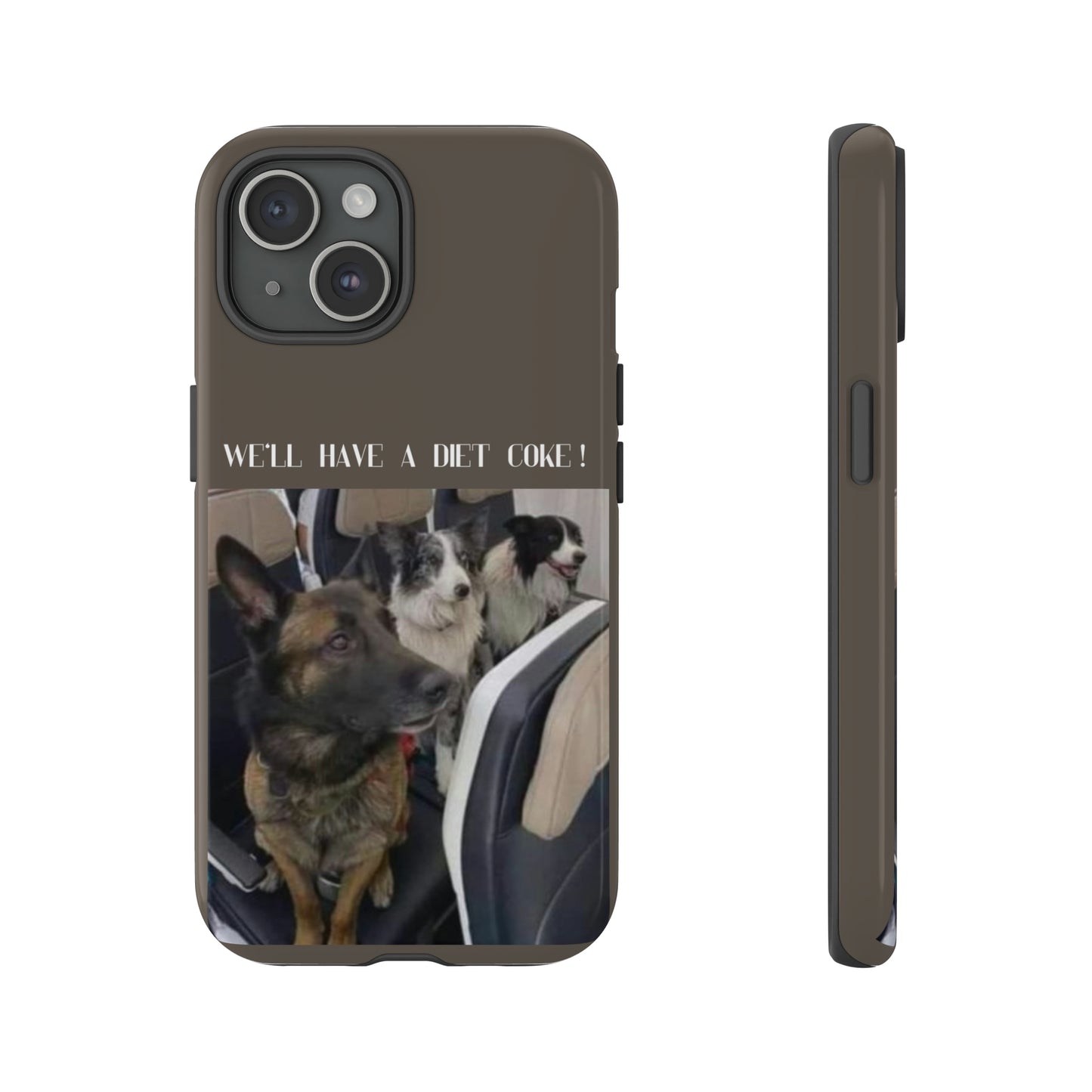 Brown Doggie Airlines: 46-Tough Case iPhone series 15 14 13 12 11 X XR XS 8: Google series 7 6 5: Samsung series S23 S22 S21 S20 S10