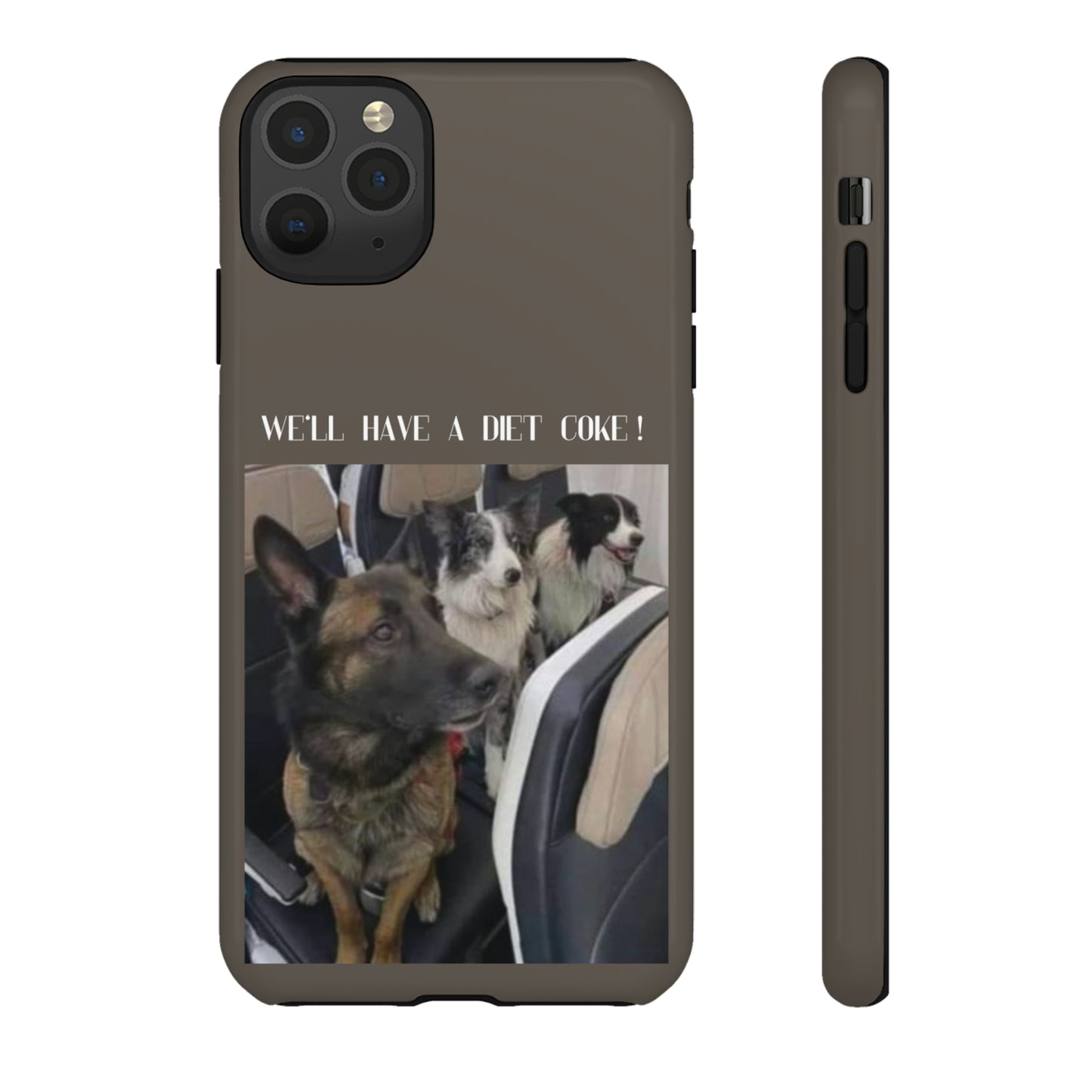 Brown Doggie Airlines: 46-Tough Case iPhone series 15 14 13 12 11 X XR XS 8: Google series 7 6 5: Samsung series S23 S22 S21 S20 S10