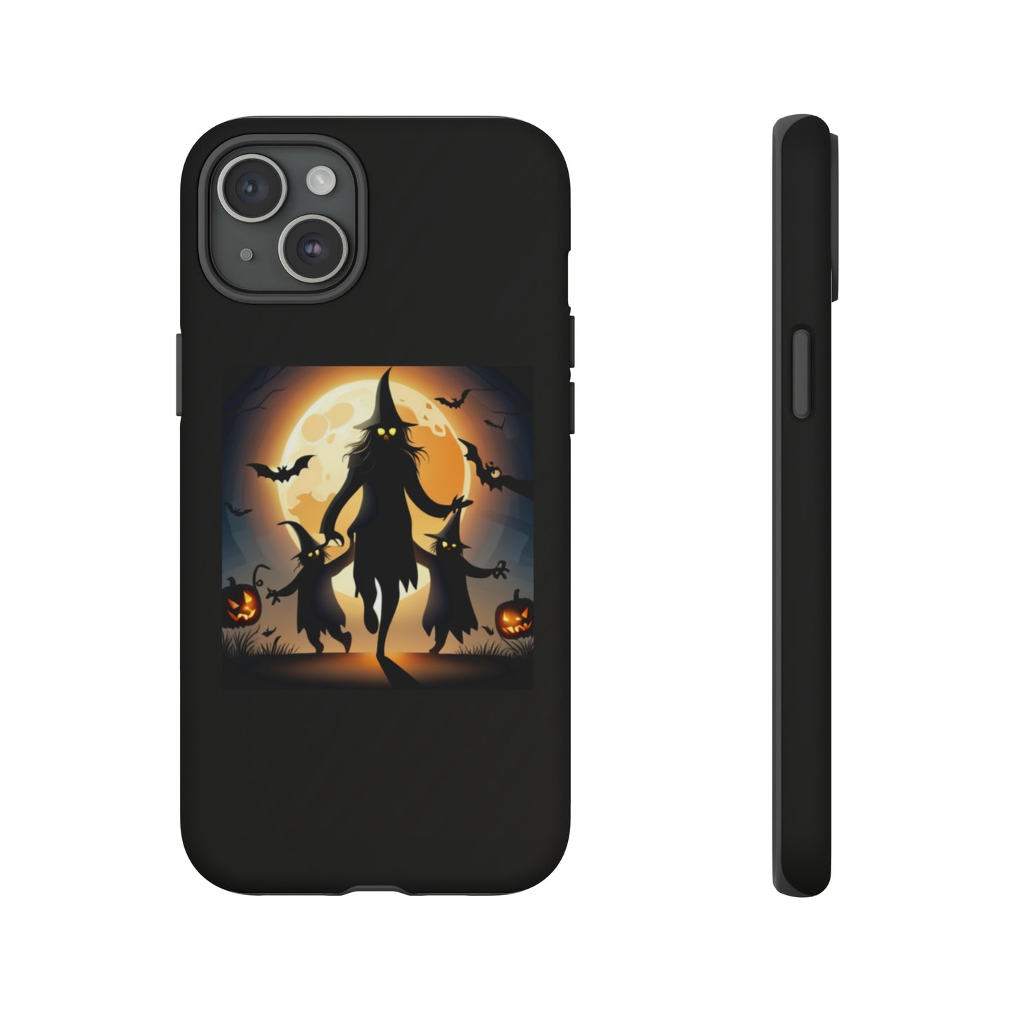 Witchy Witch with Black background:  46-Tough Case iPhone series 15 14 13 12 11 X XR XS 8: Google series 7 6 5: Samsung series S23 S22 S21 S20 S10