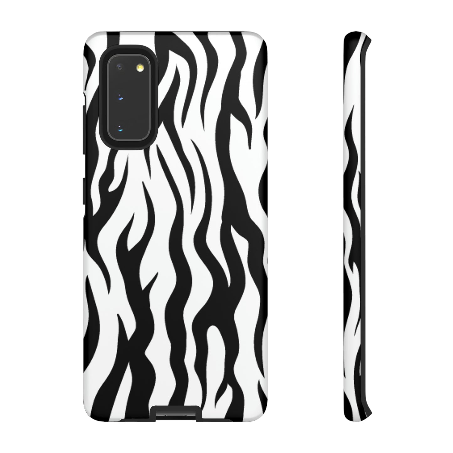 Black and White Camouflaged: 46-Tough Case iPhone series 15 14 13 12 11 X XR XS 8: Google series 7 6 5: Samsung series S23 S22 S21 S20 S10