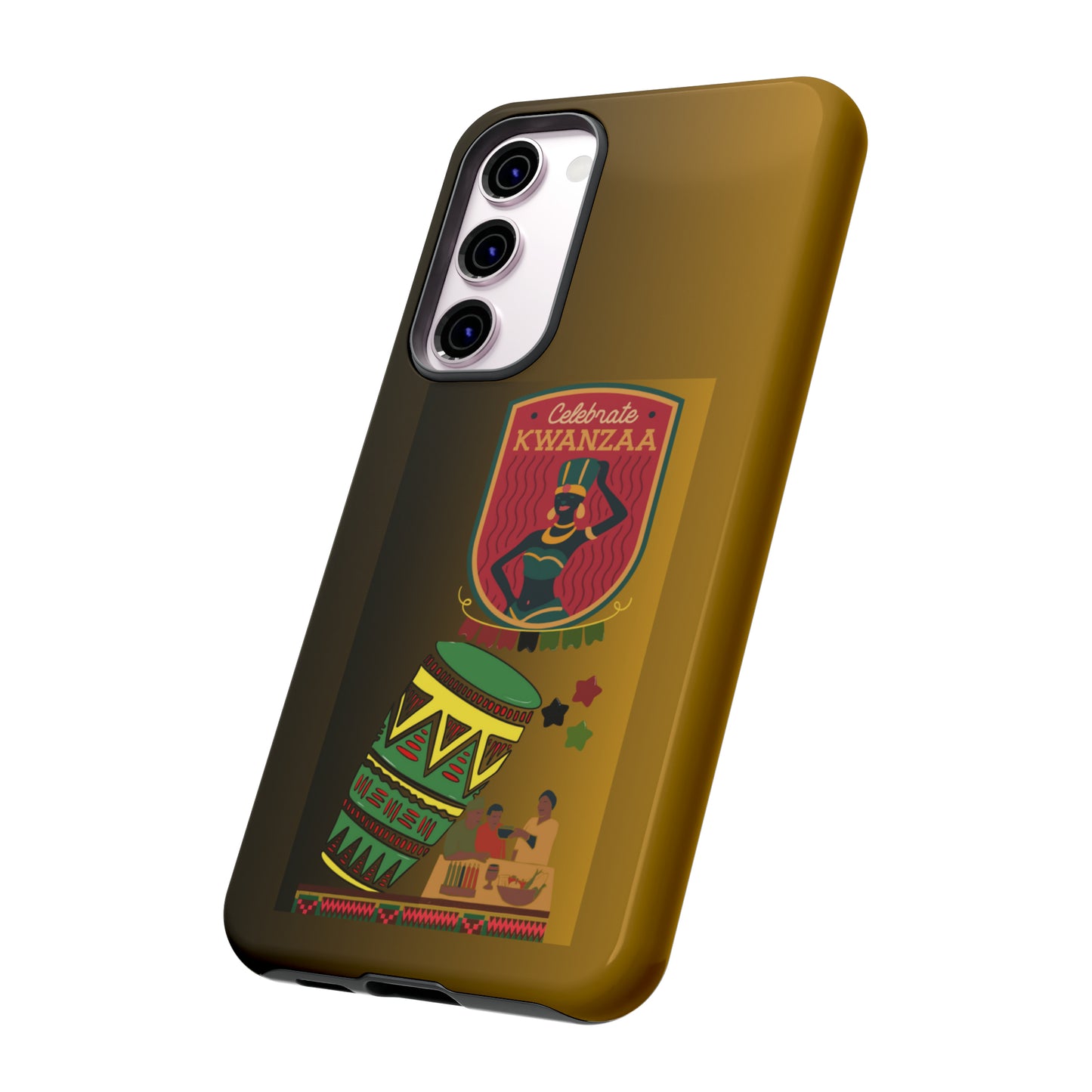 CELEBRATE KWANZAA: 46-Tough Case iPhone series 15 14 13 12 11 X XR XS 8: Google series 7 6 5: Samsung series S23 S22 S21 S20 S10