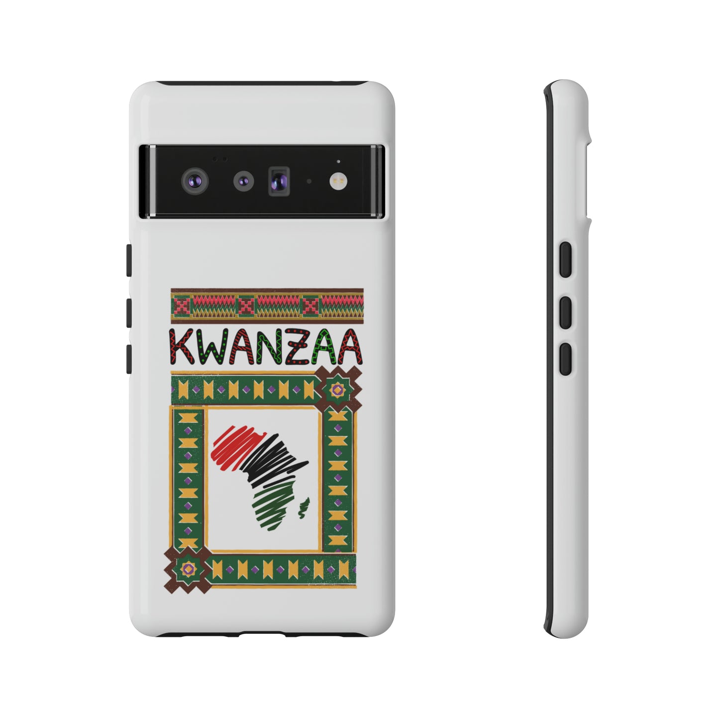 AFRICA KWANZAA: 46-Tough Case iPhone series 15 14 13 12 11 X XR XS 8: Google series 7 6 5: Samsung series S23 S22 S21 S20 S10