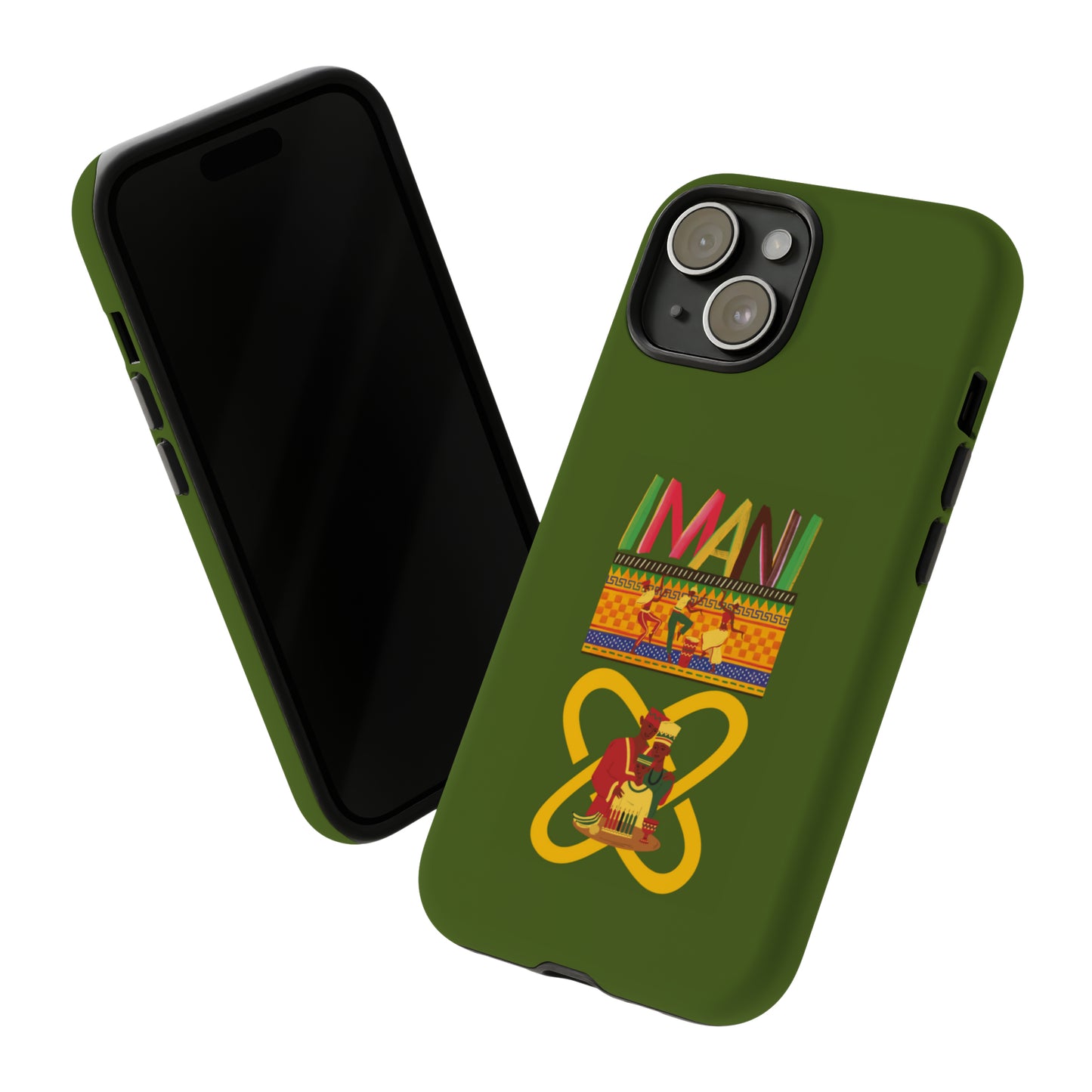 IMANI FAITH: 46-Tough Case iPhone series 15 14 13 12 11 X XR XS 8: Google series 7 6 5: Samsung series S23 S22 S21 S20 S10