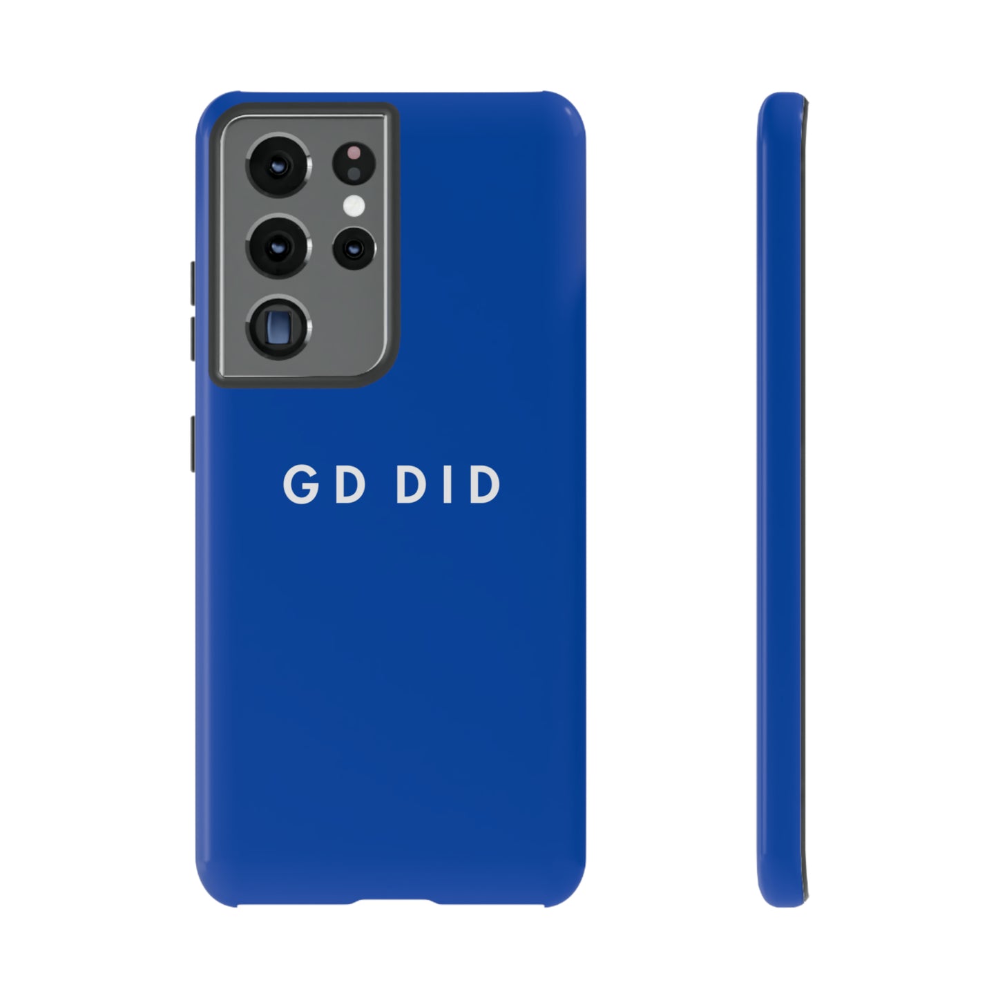 GOD DID BLUE: 46-Tough Case iPhone series 15 14 13 12 11 X XR XS 8: Google series 7 6 5: Samsung series S23 S22 S21 S20 S10