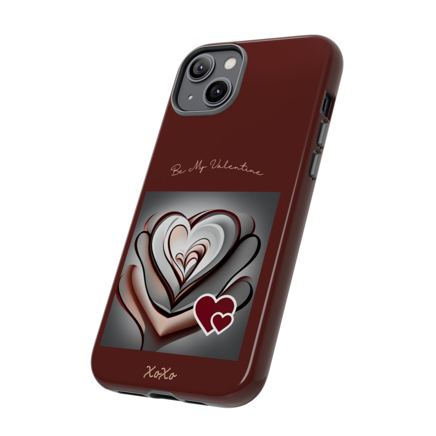 Valentine Triple Heart: 46-Tough Case iPhone series 15 14 13 12 11 X XR XS 8: Google series 7 6 5: Samsung series S23 S22 S21 S20 S10