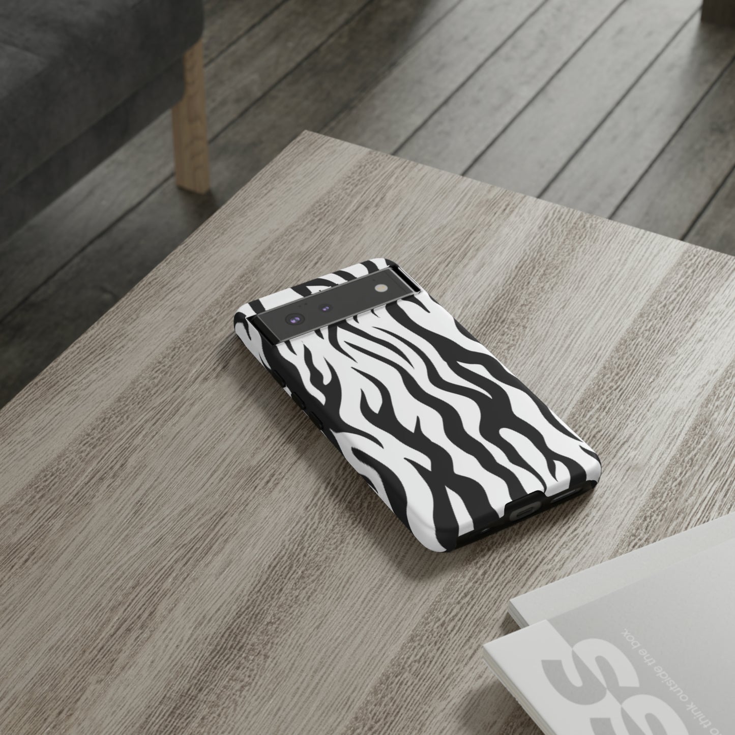 Black and White Camouflaged: 46-Tough Case iPhone series 15 14 13 12 11 X XR XS 8: Google series 7 6 5: Samsung series S23 S22 S21 S20 S10